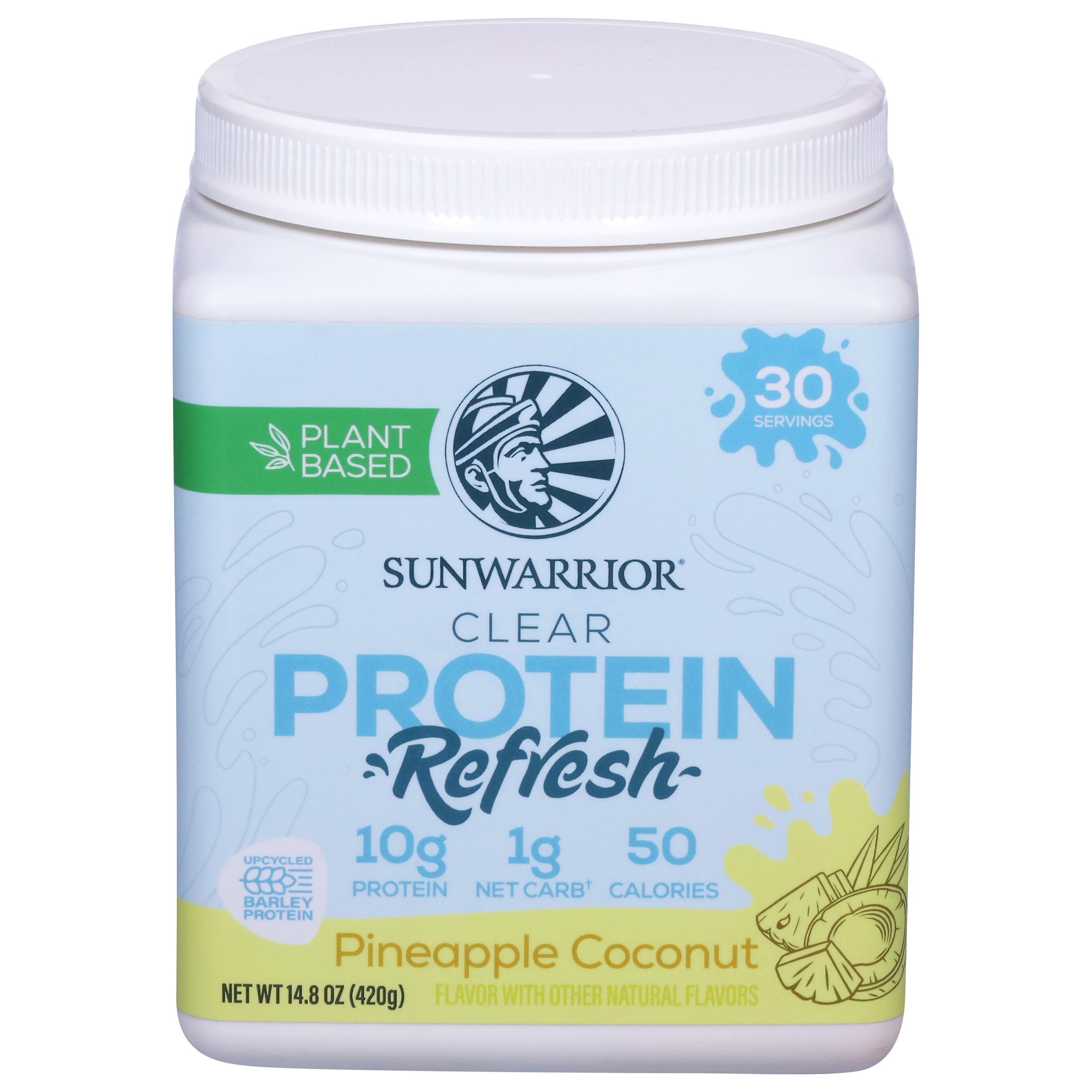 Sunwarrior Plant Based Refresh Pineapple Coconut Clear Protein