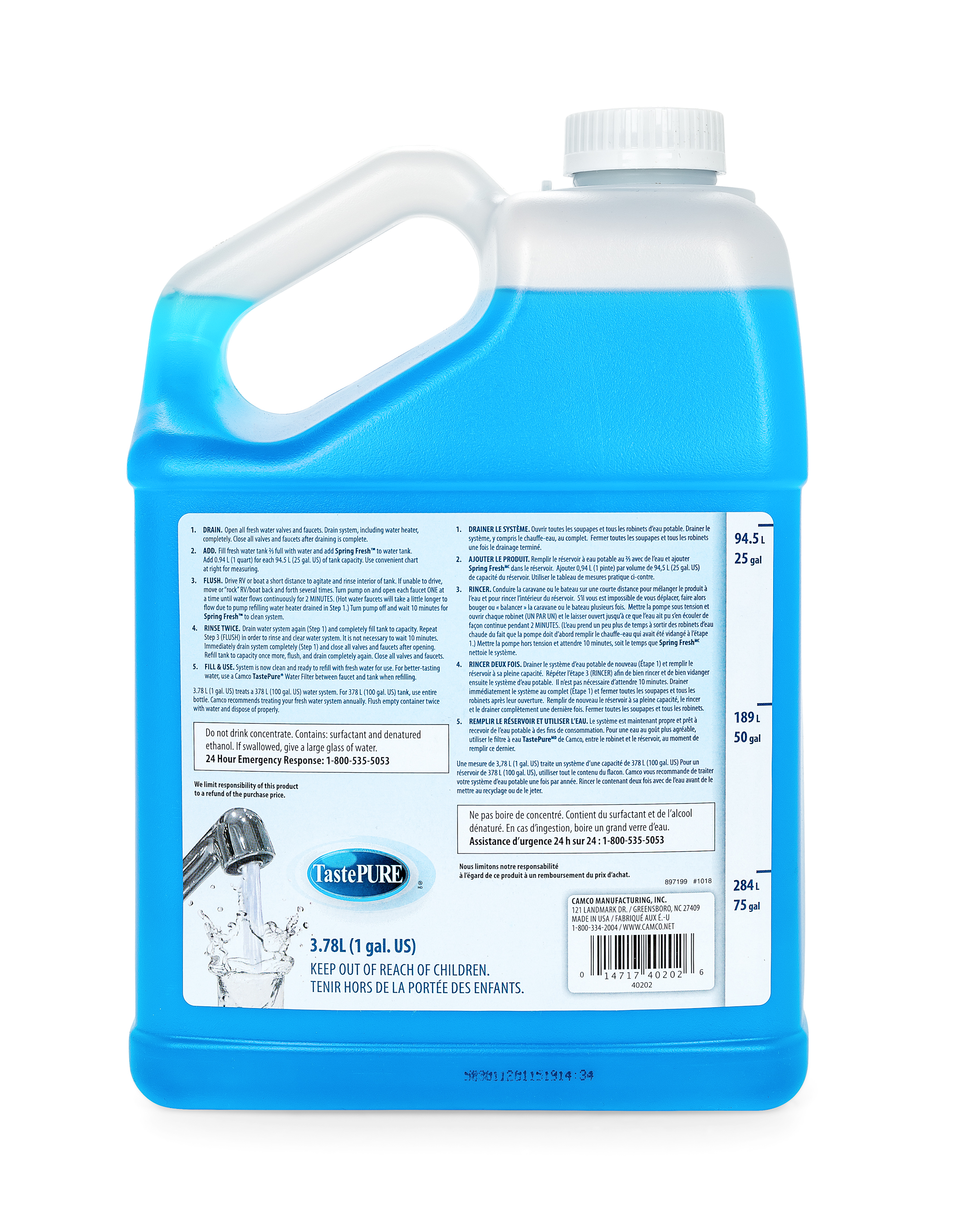 Spring Fresh, 1 Gallon (E/F) (Canada Only)