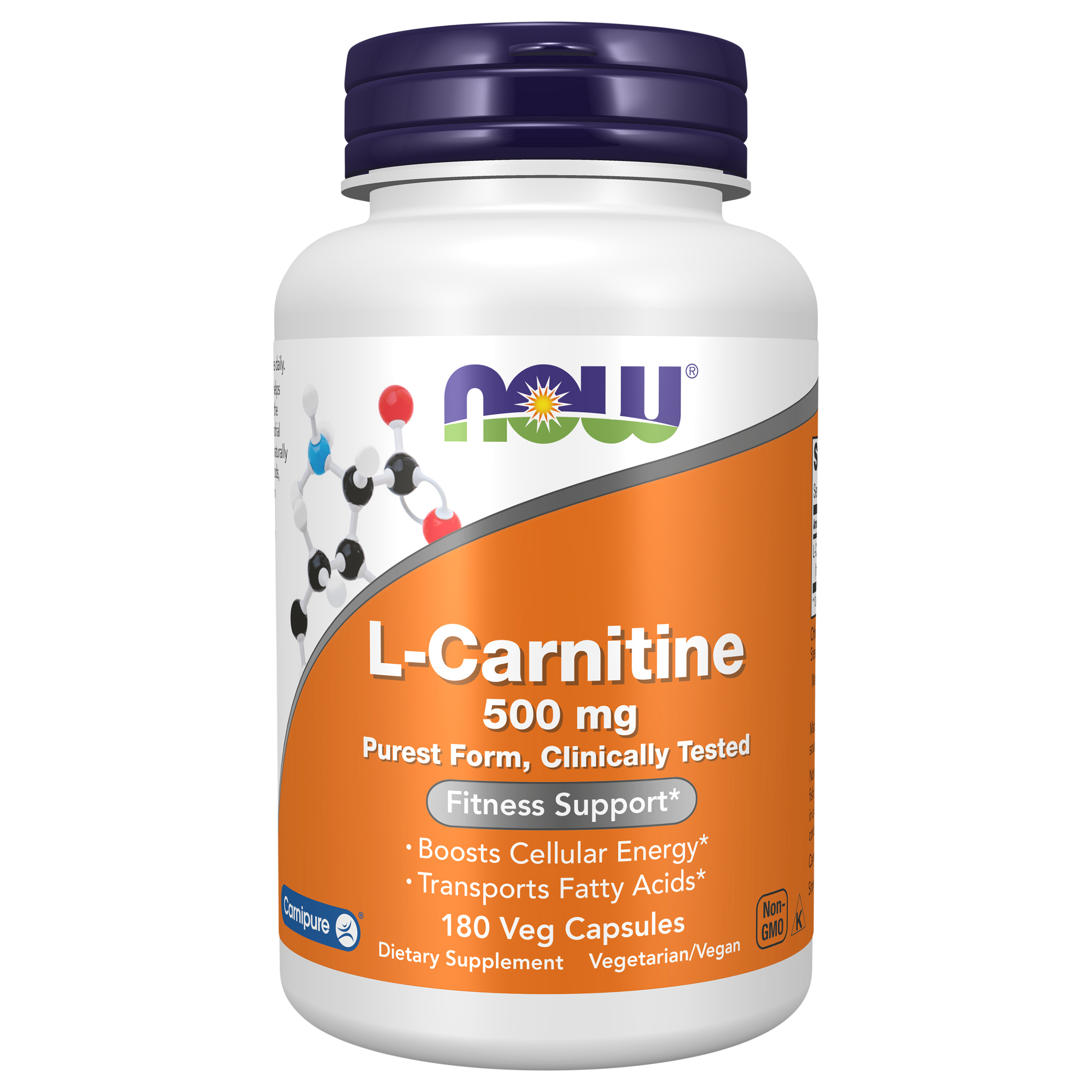 now l carnitine 500mg 180 capsules Schnucks Carnitine | Metabolon Beverages Taille:90 gélules