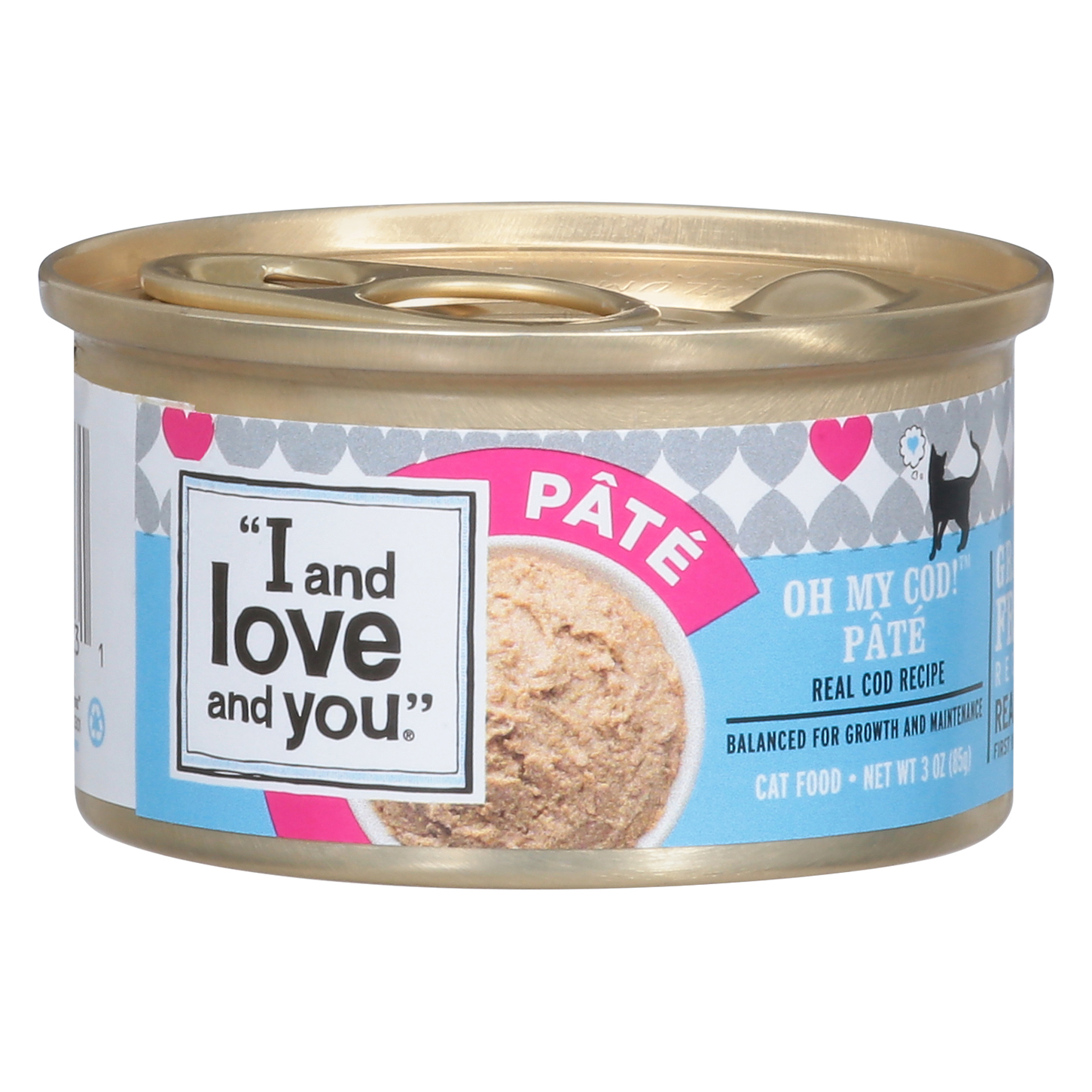 I and Love and You Oh My Cod! Pate Cat Food