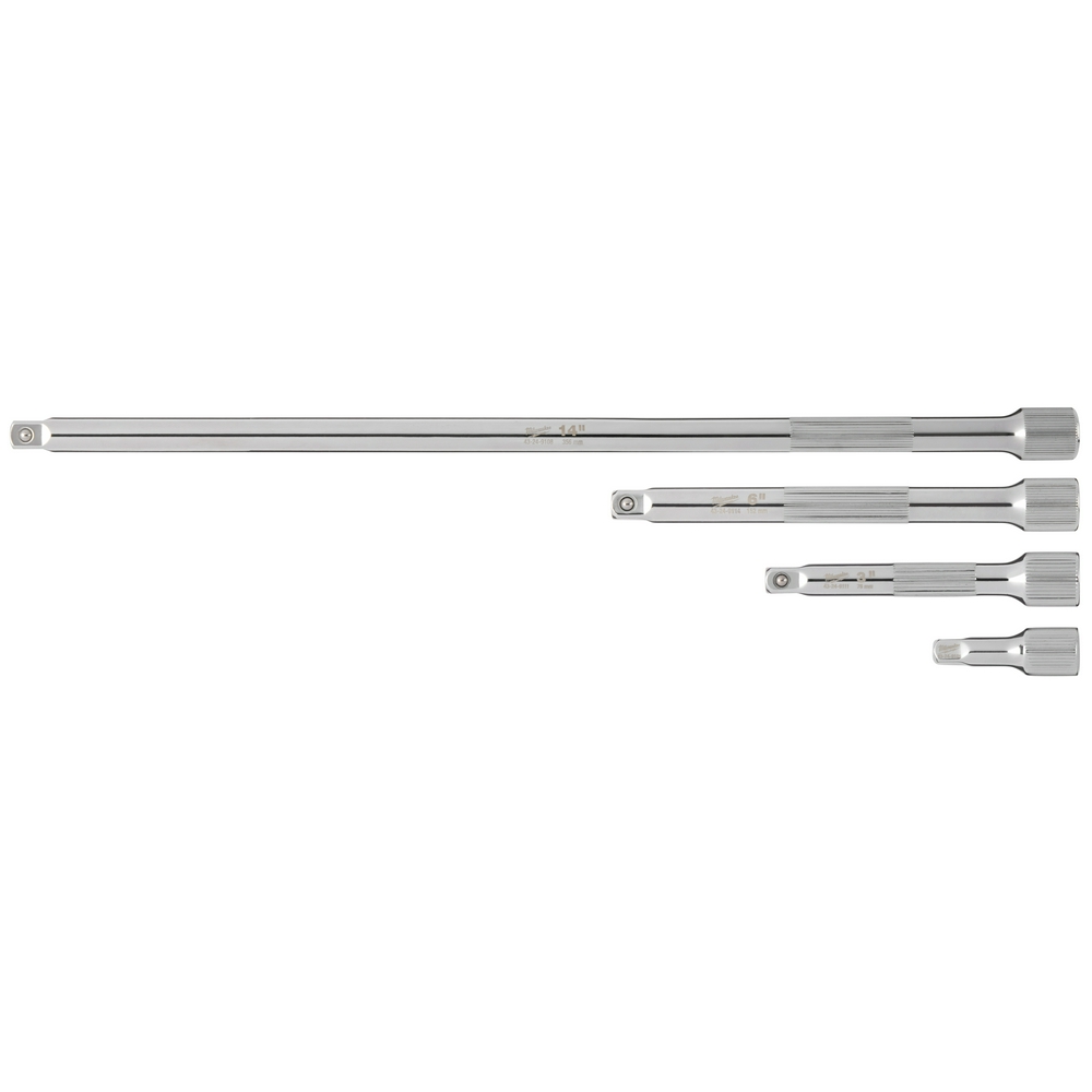4pc 1/4in Drive Extension Set