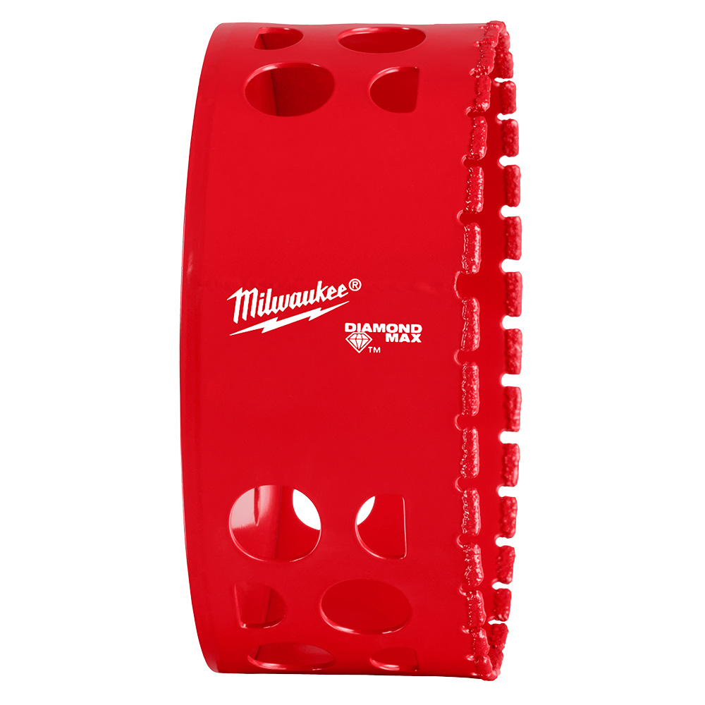 Milwaukee 4" Diamond Max Hole Saw