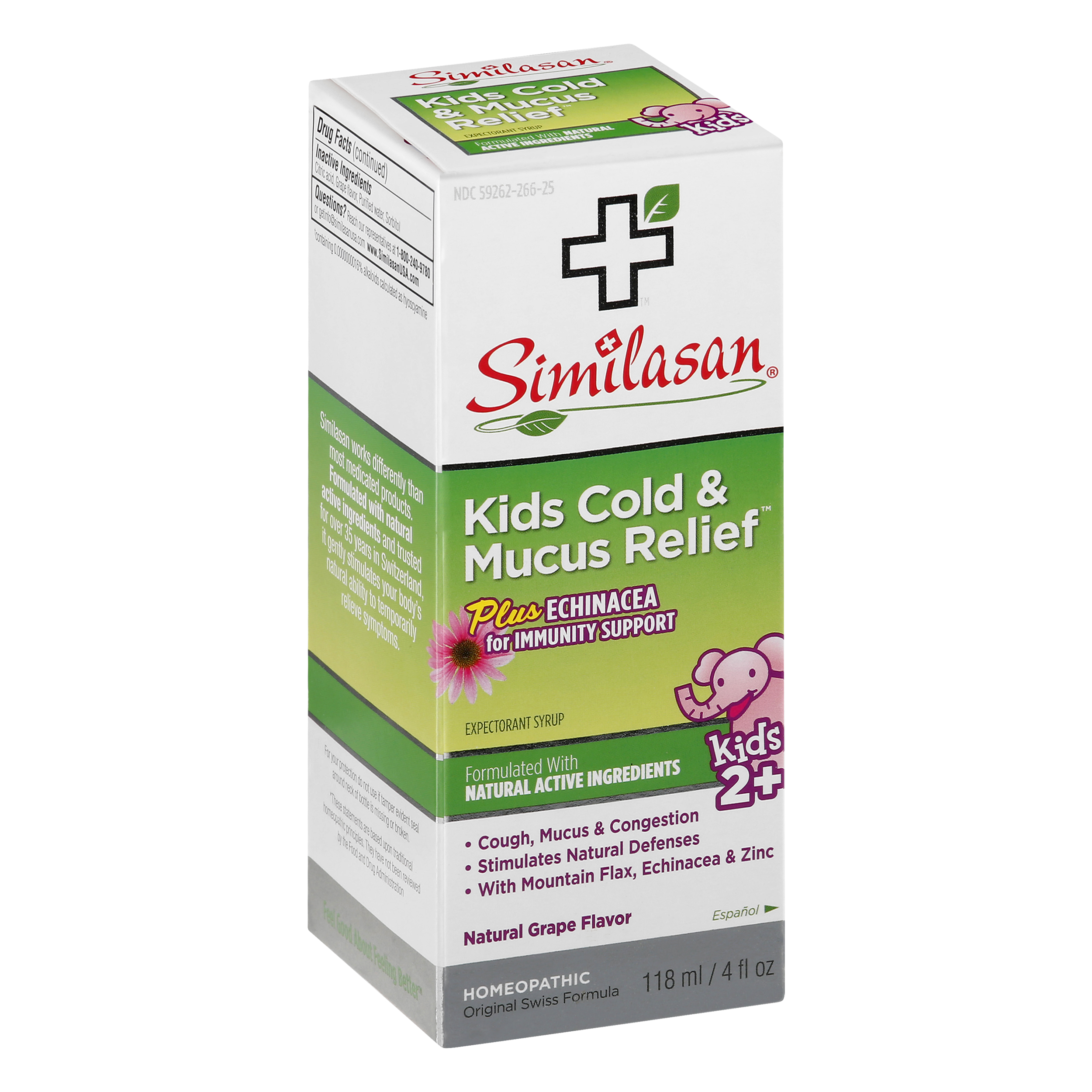 Similasan Kids Natural Grape Flavor Cold & Mucus Relief