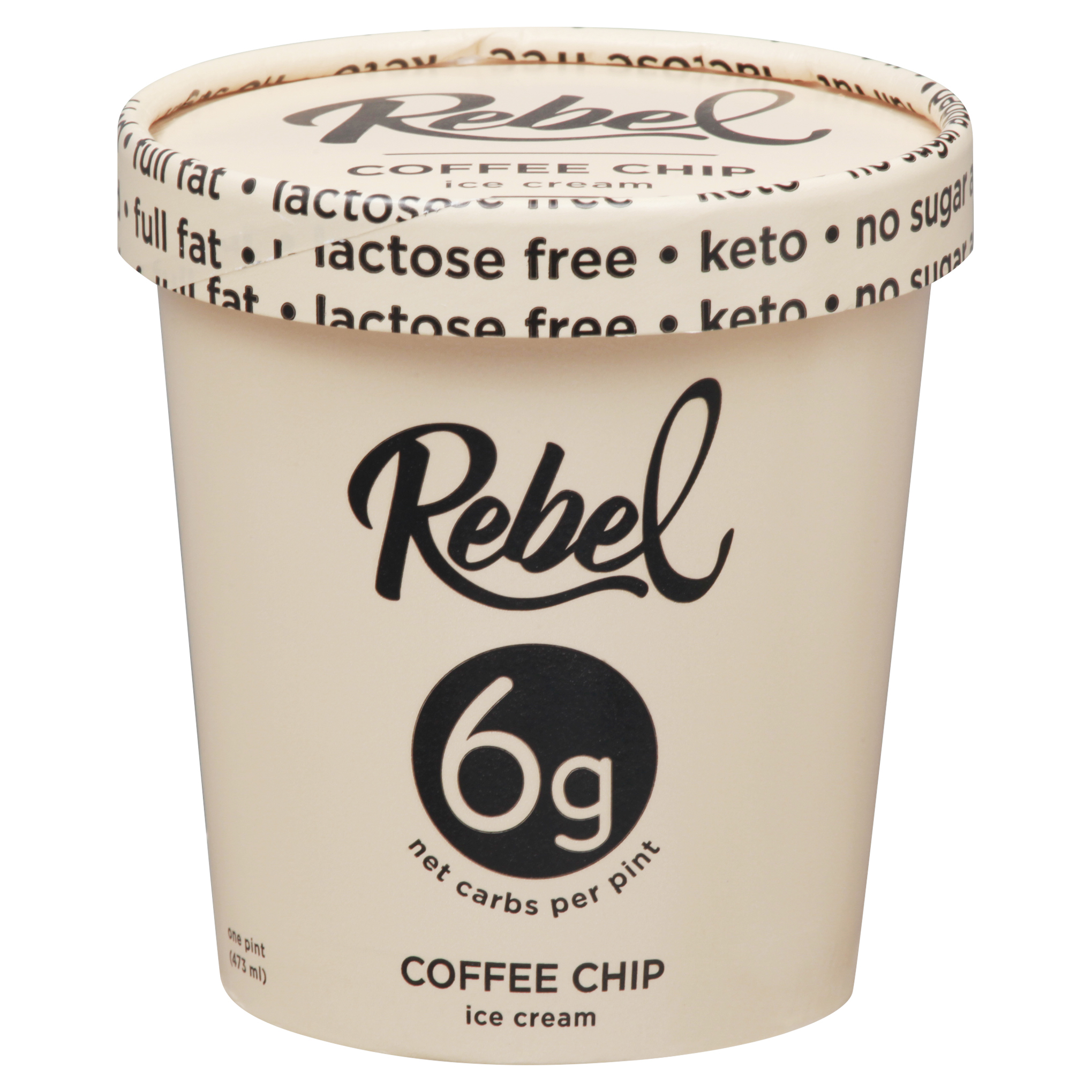 Rebel Coffee Chip Ice Cream