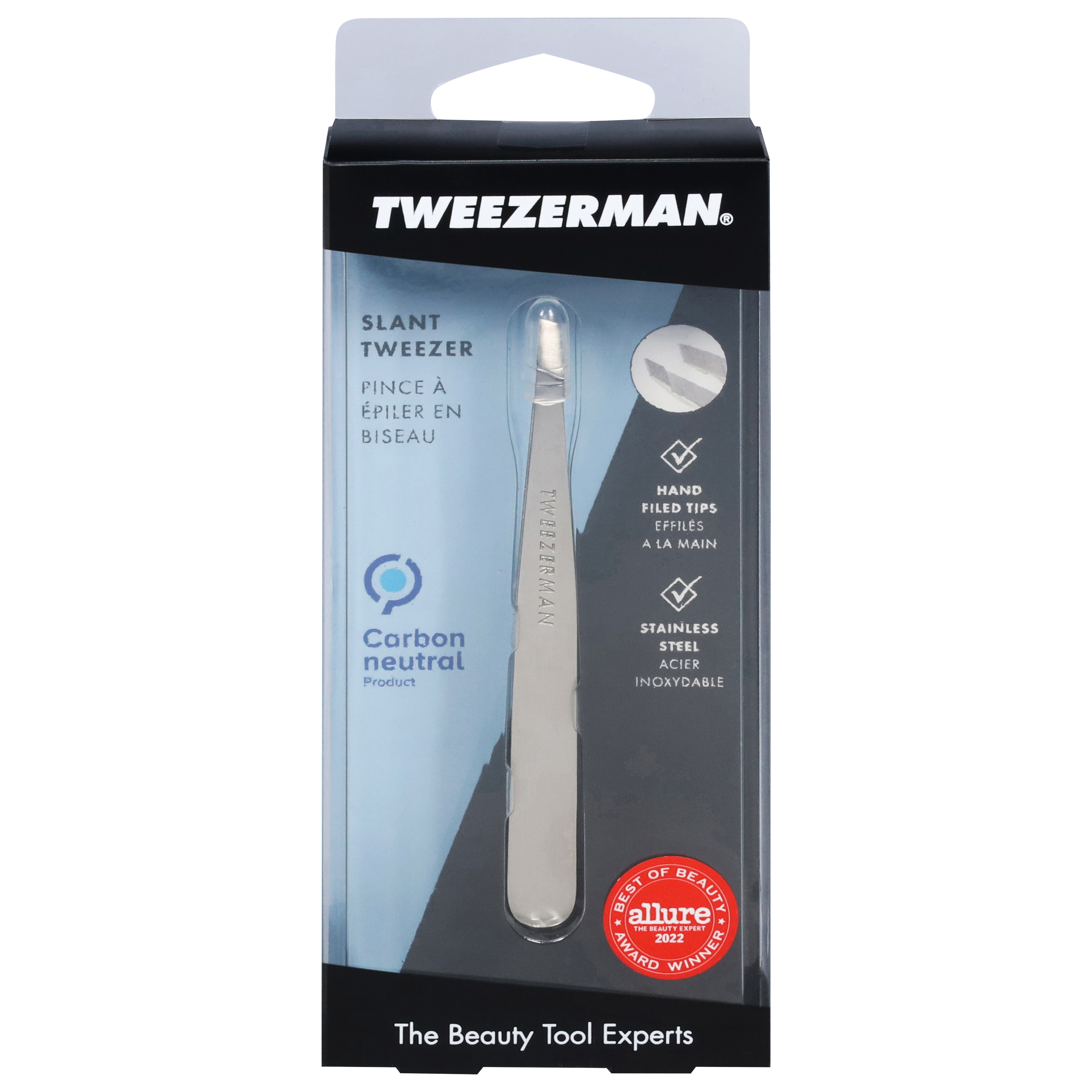 Tweezerman Classic Stainless Slant Tweezer