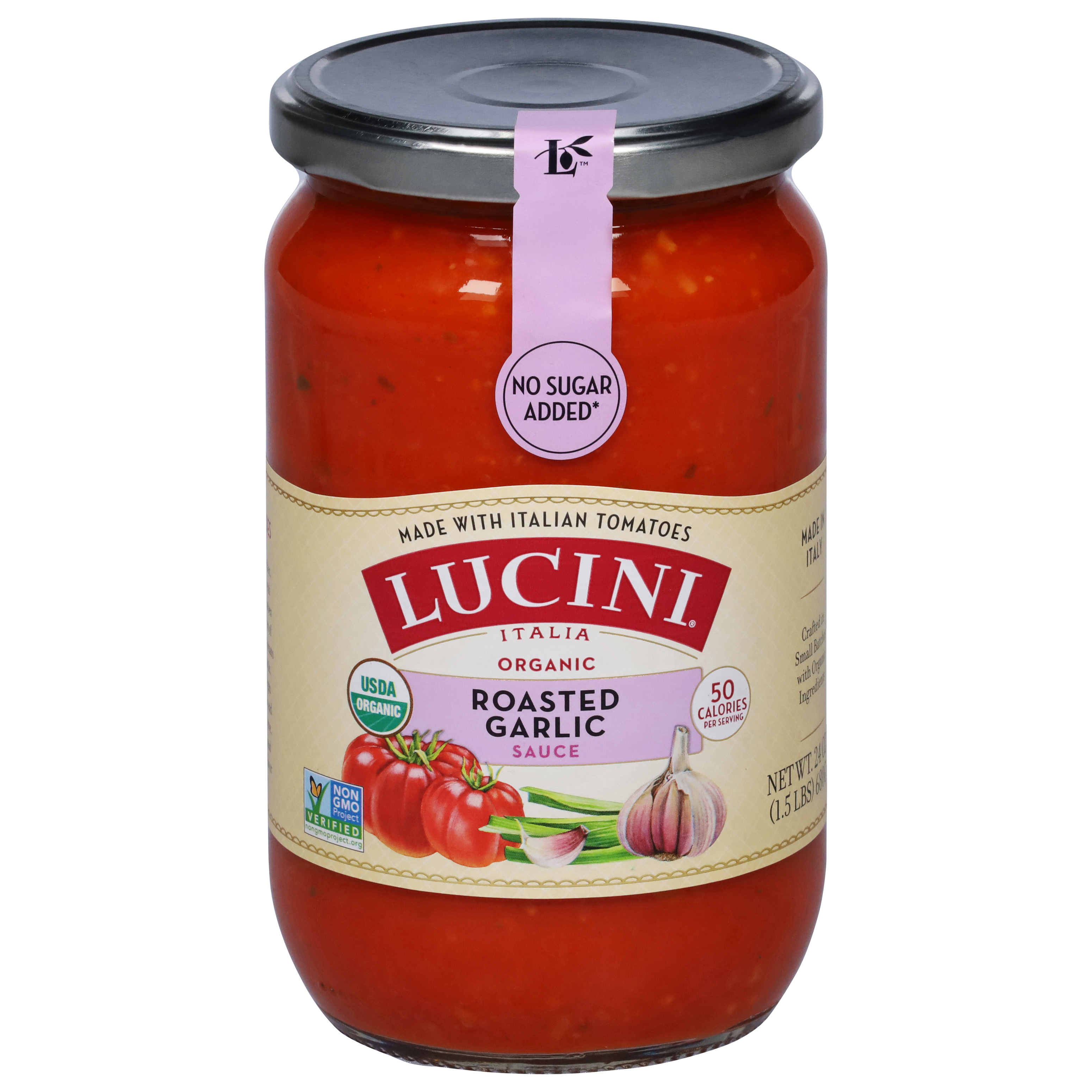 Lucini Italia Organic Roasted Garlic Sauce