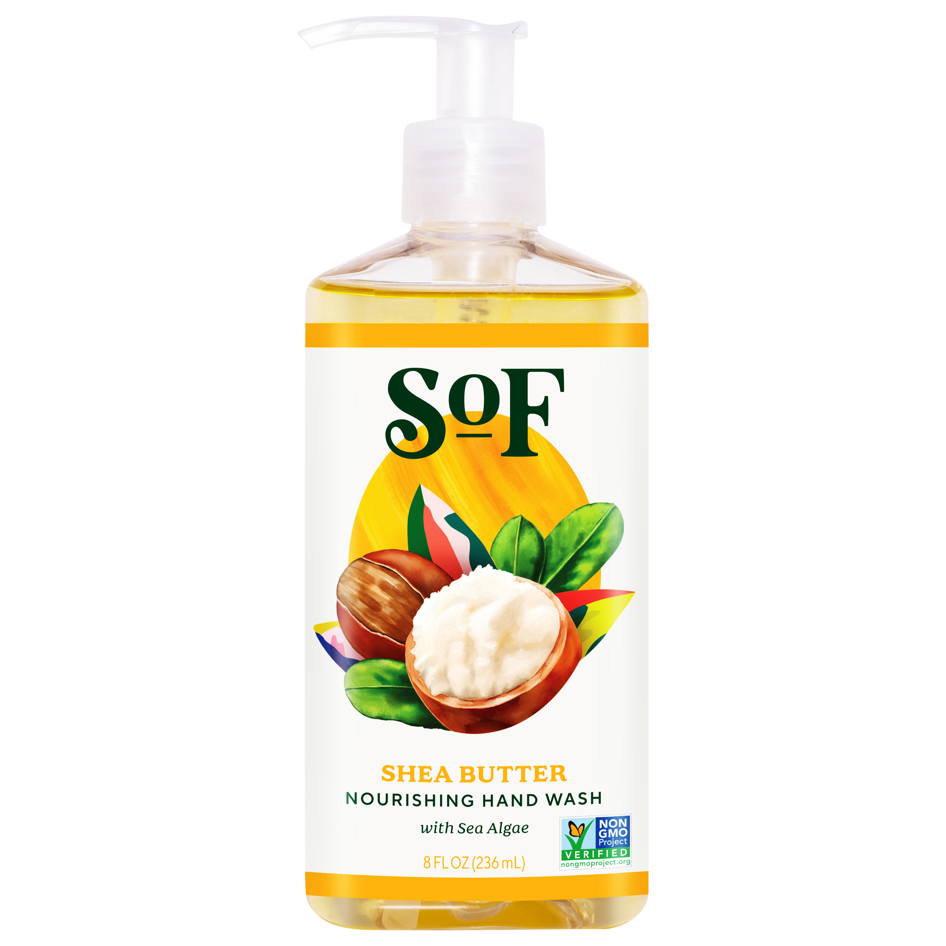 SOF Nourishing Shea Butter Hand Wash with Sea Algae