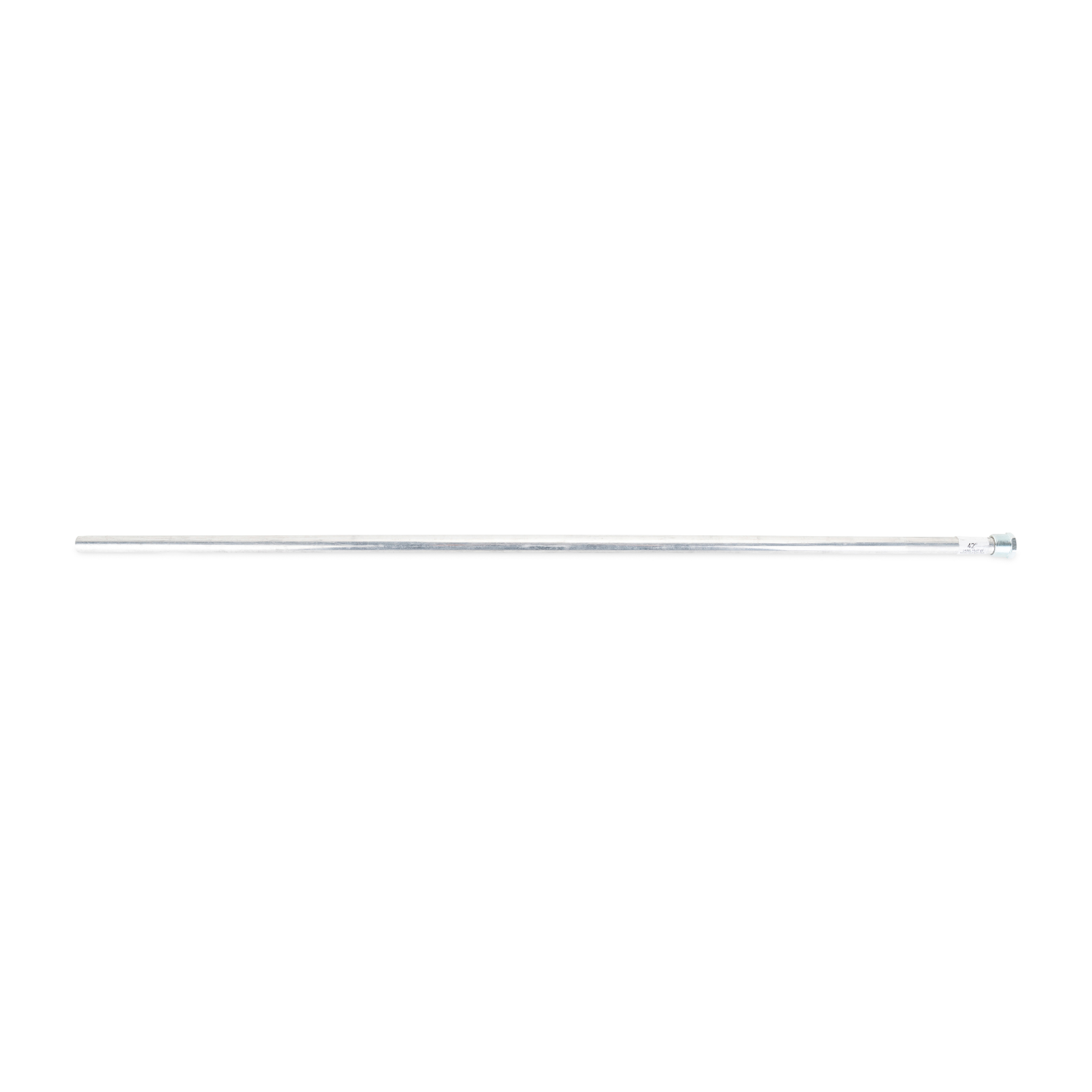 Anode Rod - Alum 3/4"-14NPTx42"Lx0.750"OD (TUBE)