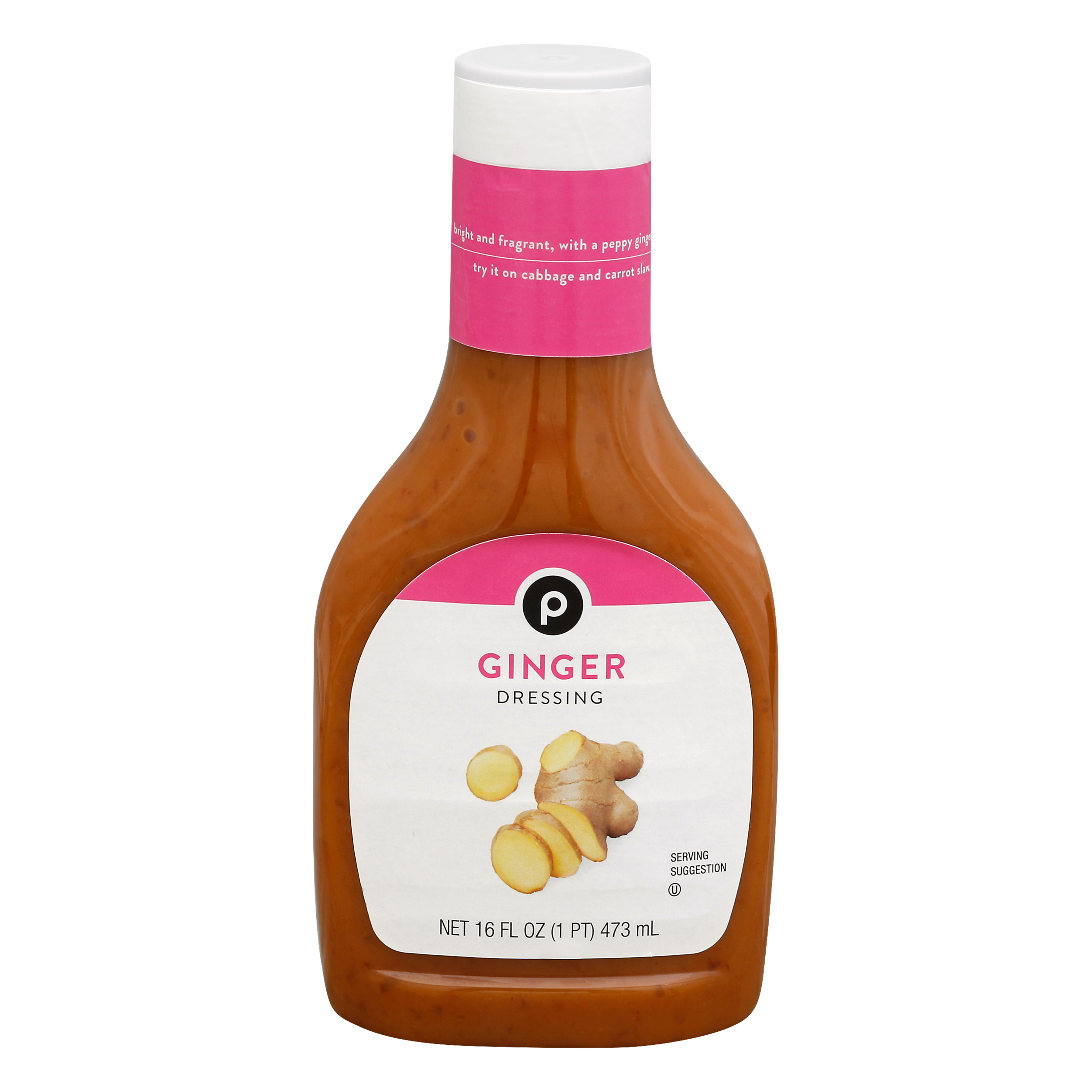 Publix Ginger Dressing 16.0 oz BOTTLE