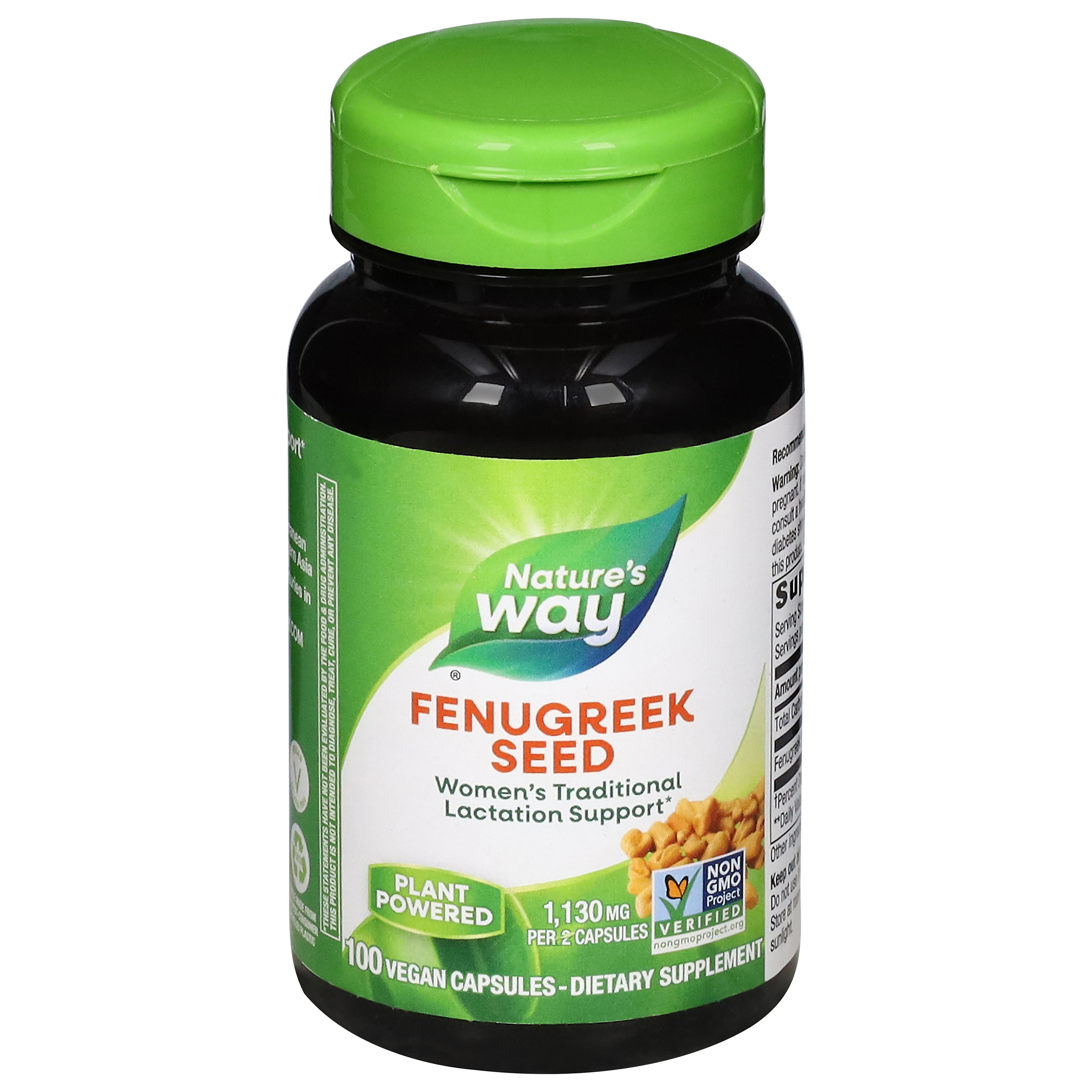 Nature's Way Fenugreek Seed 100 Vegan Capsules