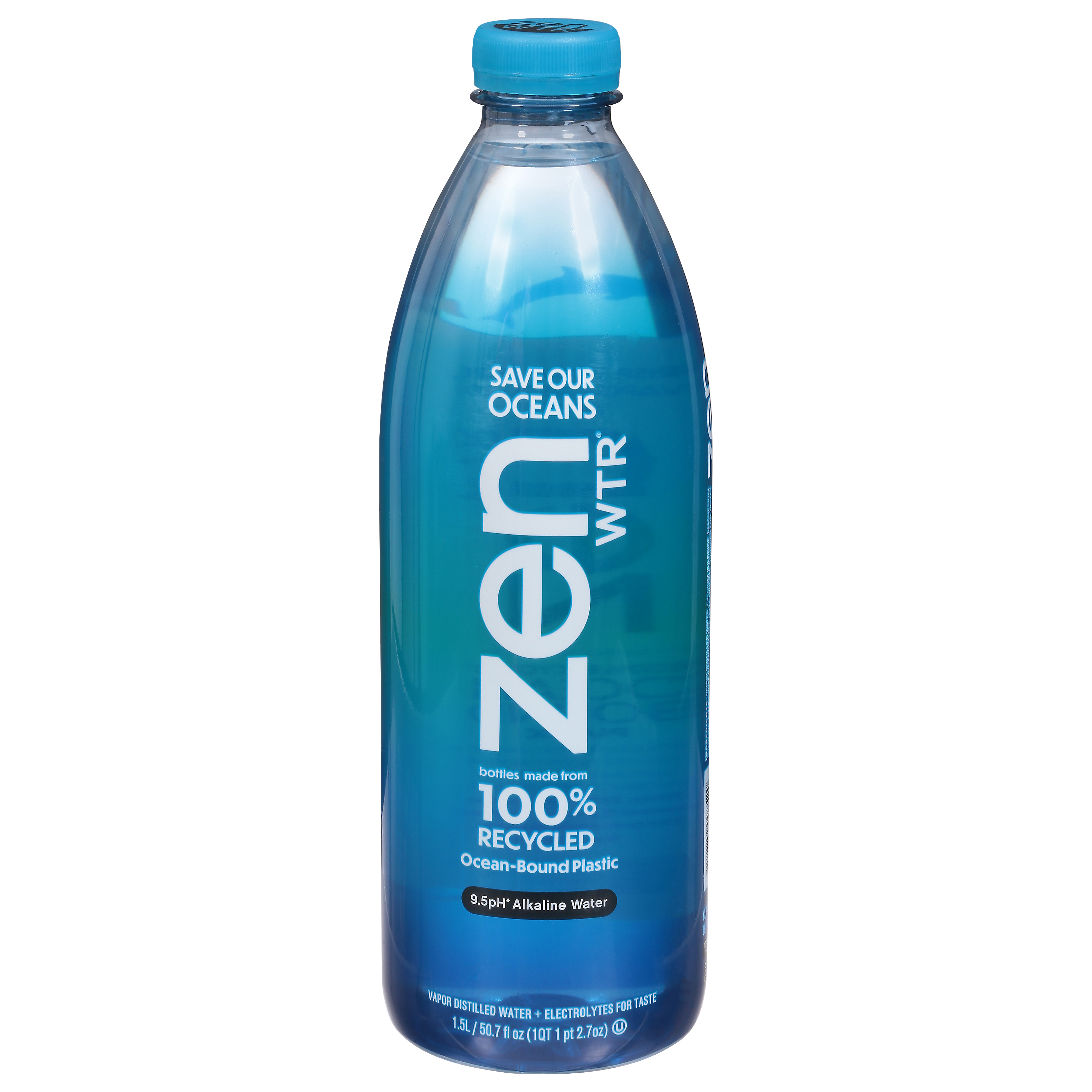 Zen Wtr 9.5 pH Vapor Distilled Alkaline Water