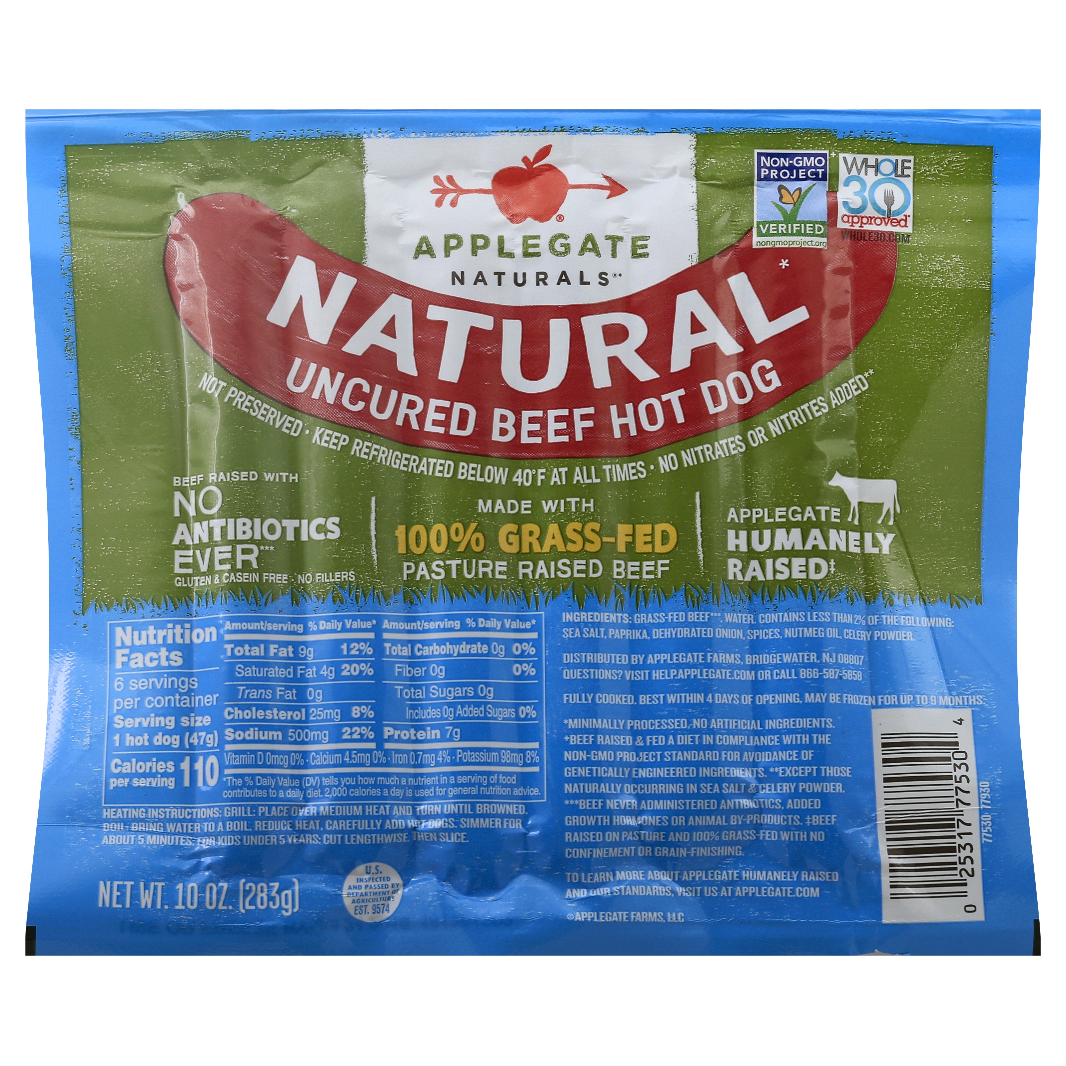Applegate Hot Dog