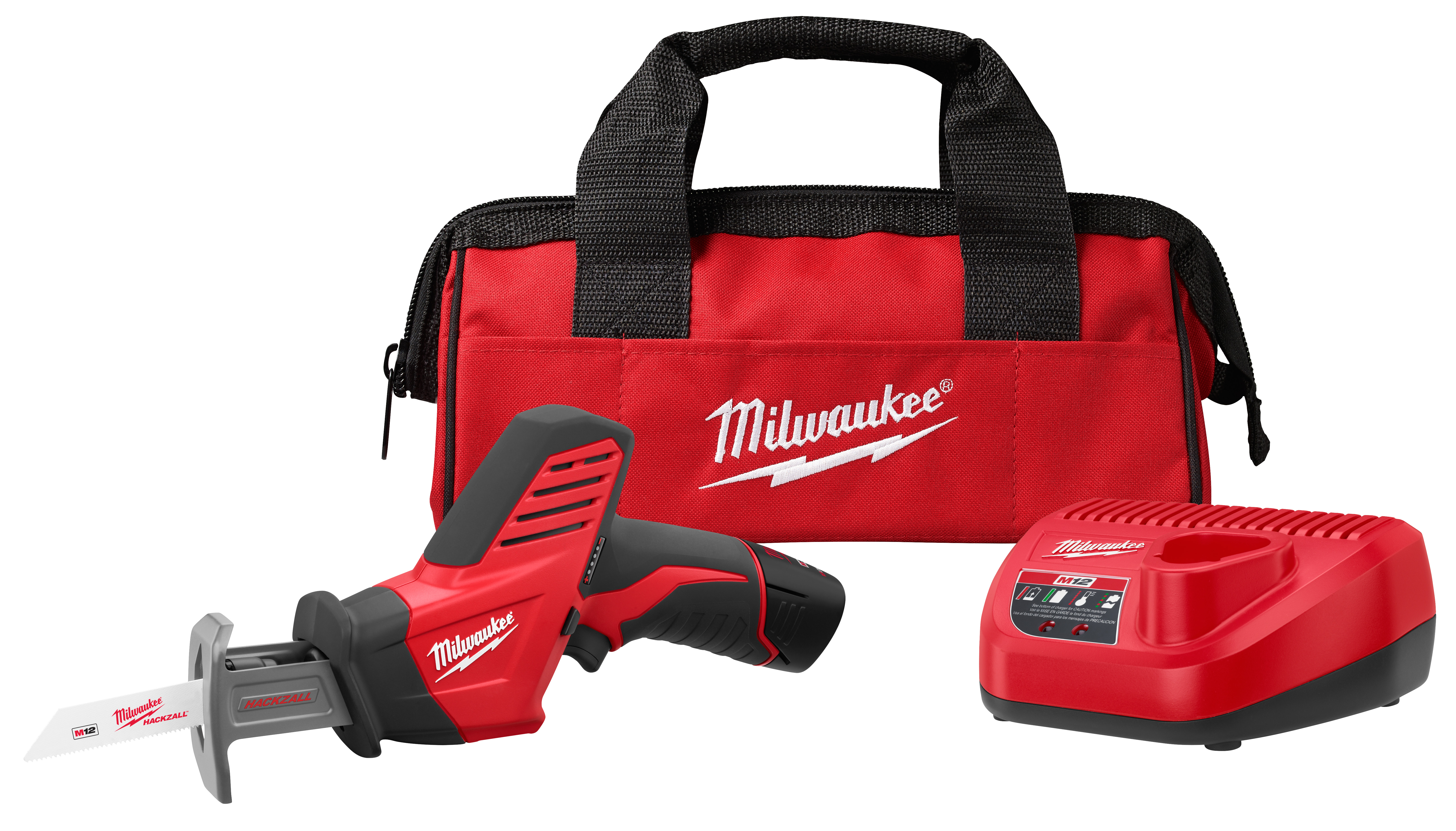 Product image for MILW 2420-81 12V Hackzall Saw Kit-R