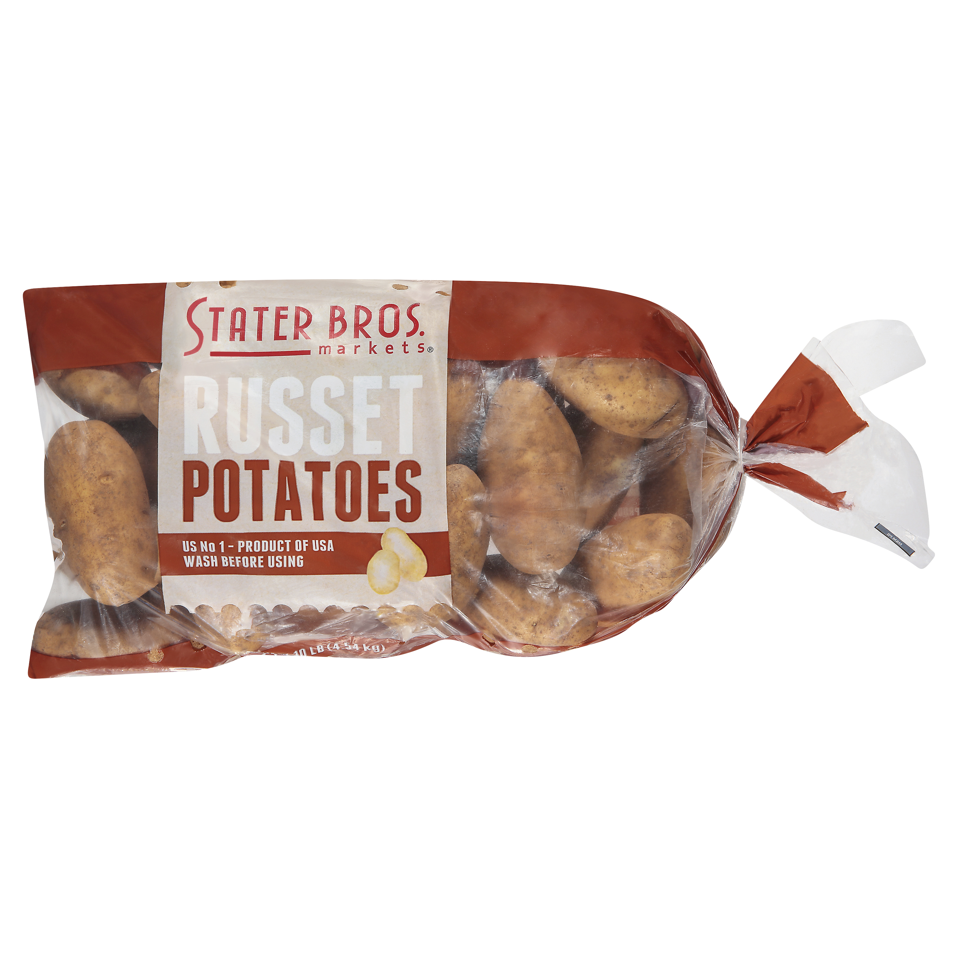 Stater Bros. Markets Russet Potatoes 10 lb Bag