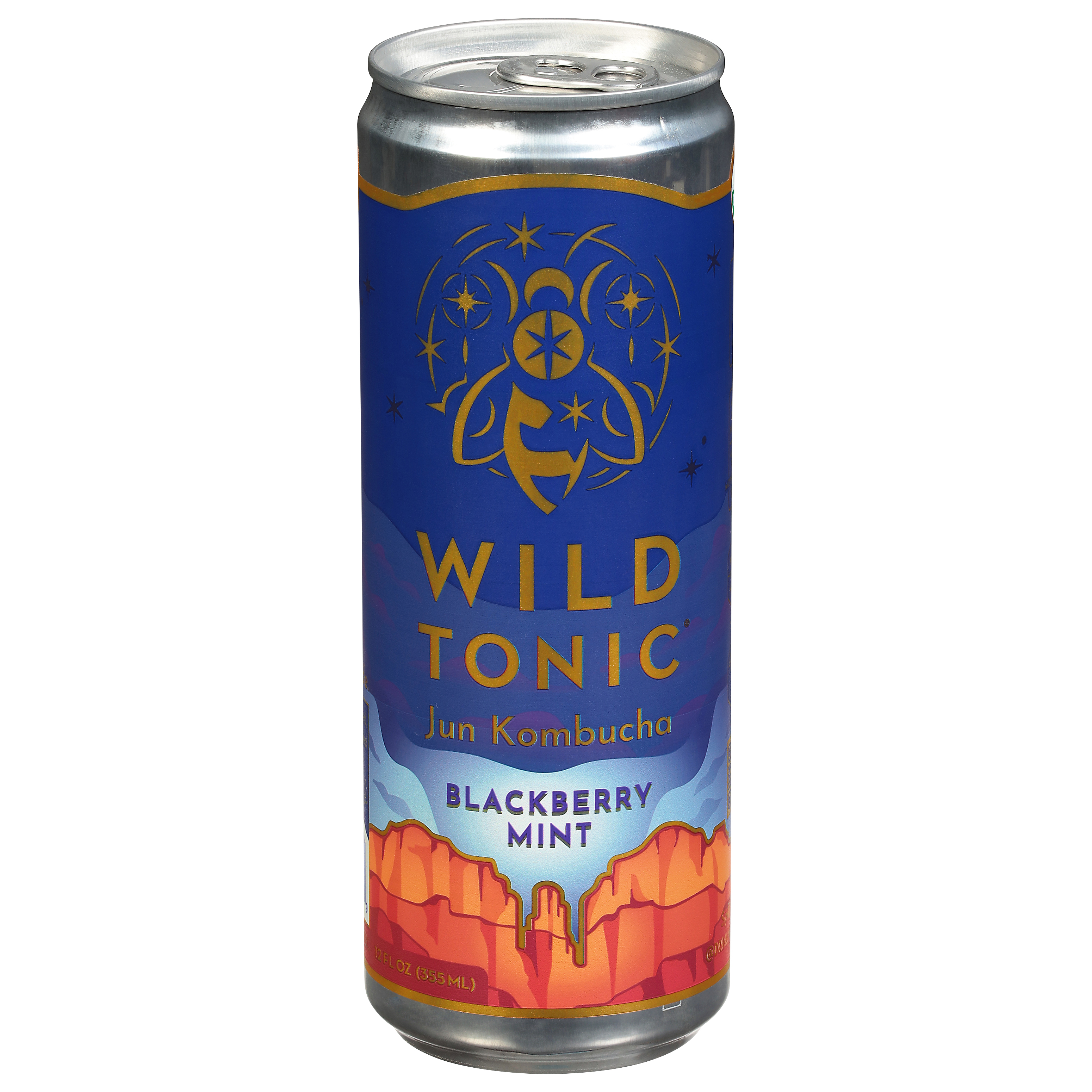 Wild Tonic Blackberry Mint Jun Kombucha