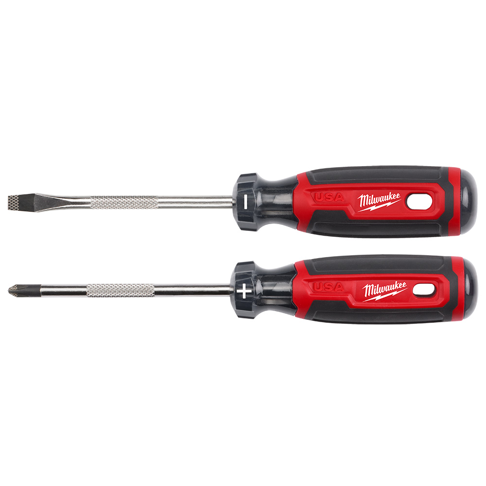 2PC Cushion Grip Screwdriver Set (USA)
