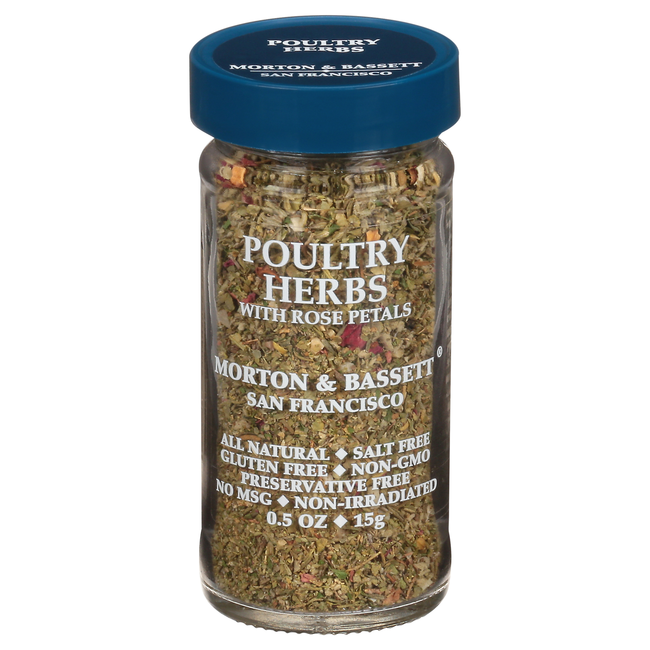 Morton & Bassett Poultry Herbs with Rose Petals