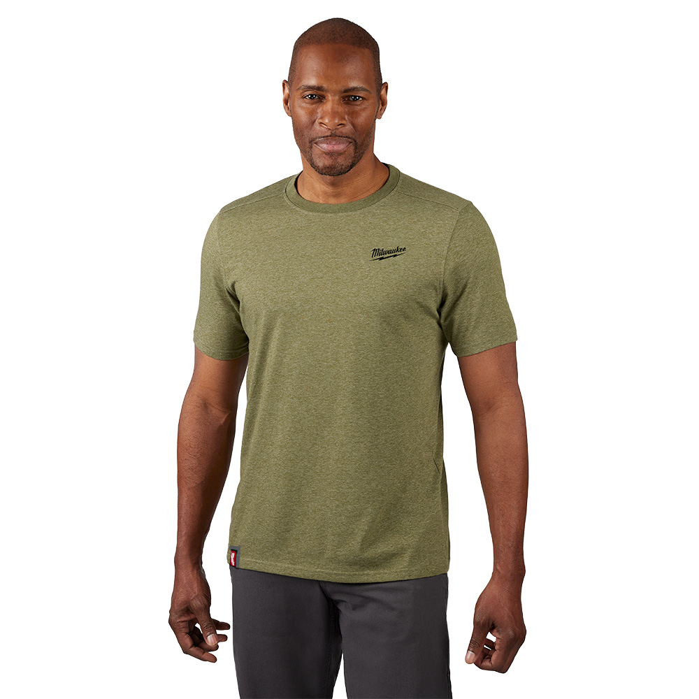 FREEFLEX Hybrid Work Tee - Short Sleeve - Green XL