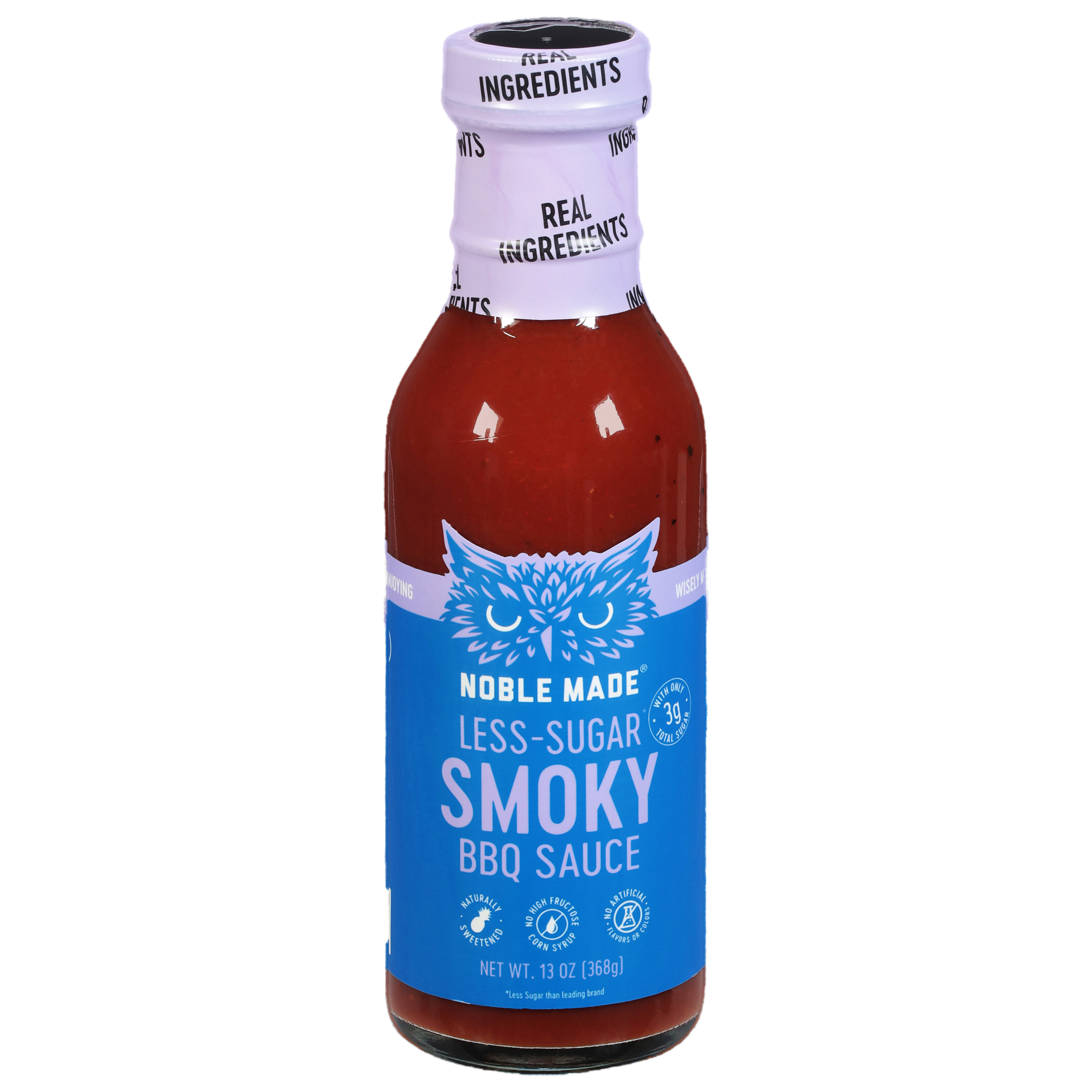 Noble Made Smoky Less-Sugar BBQ Sauce