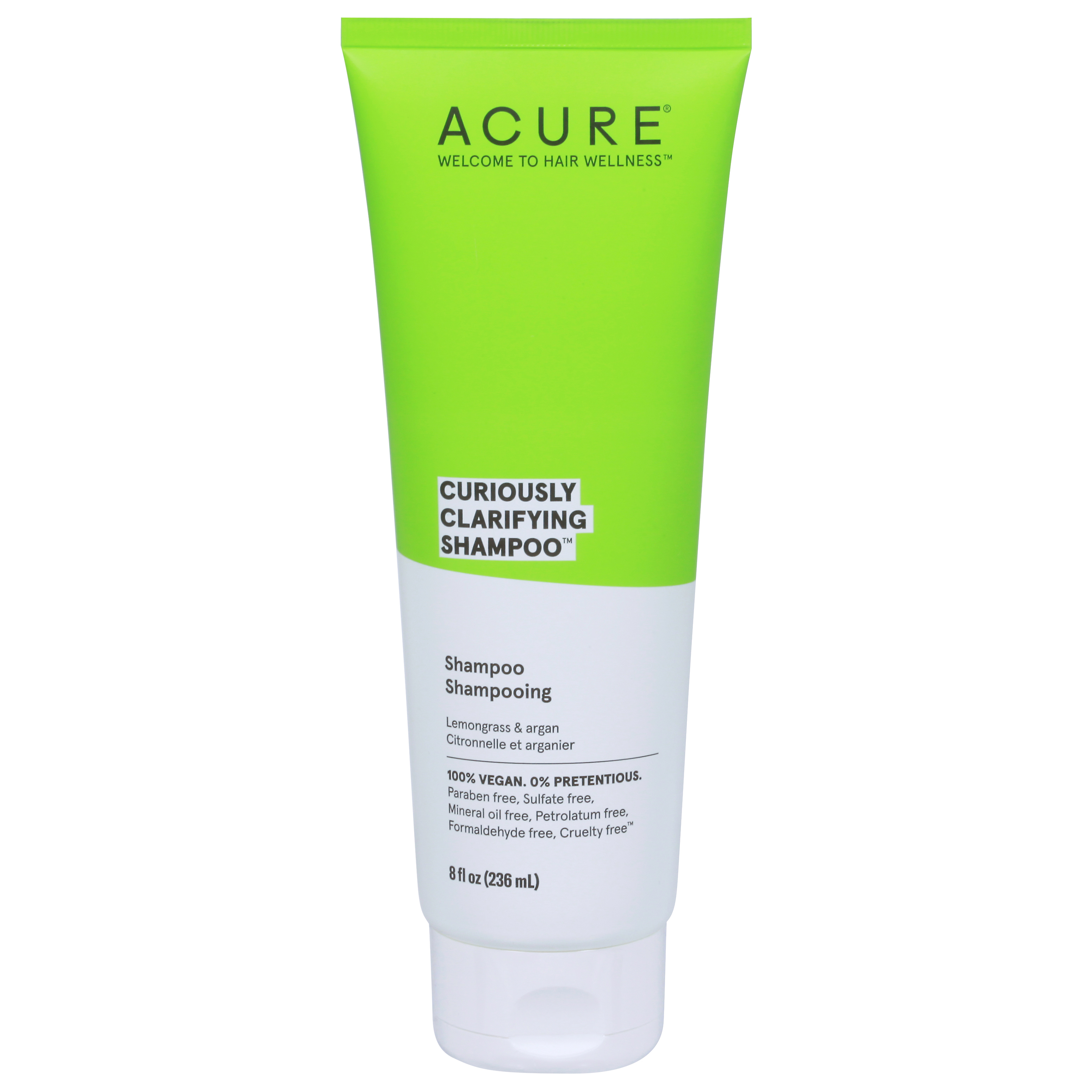 Acure Curiously Clarifying Lemongrass & Argan Shampoo