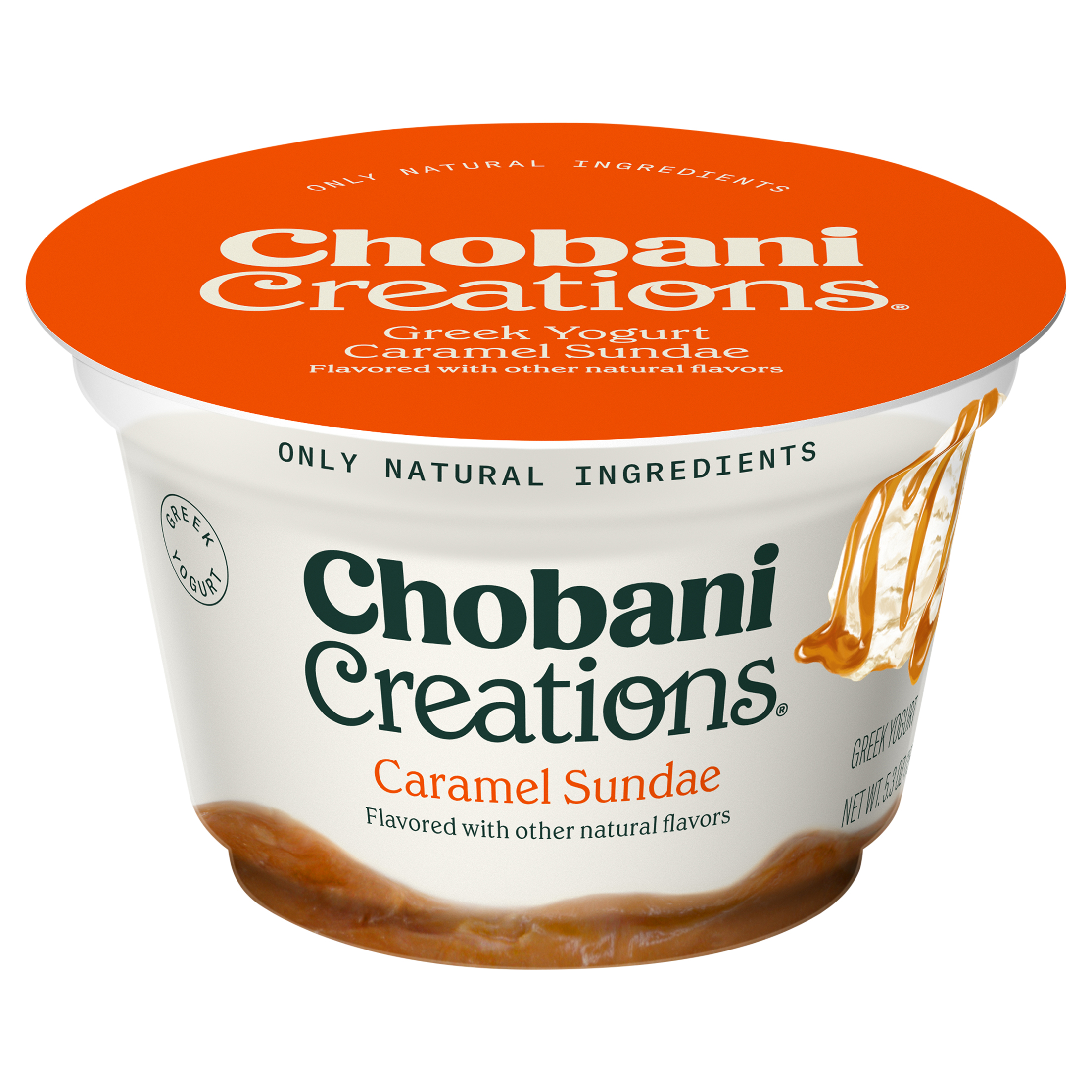 Chobani Creations Greek Caramel Sundae Yogurt