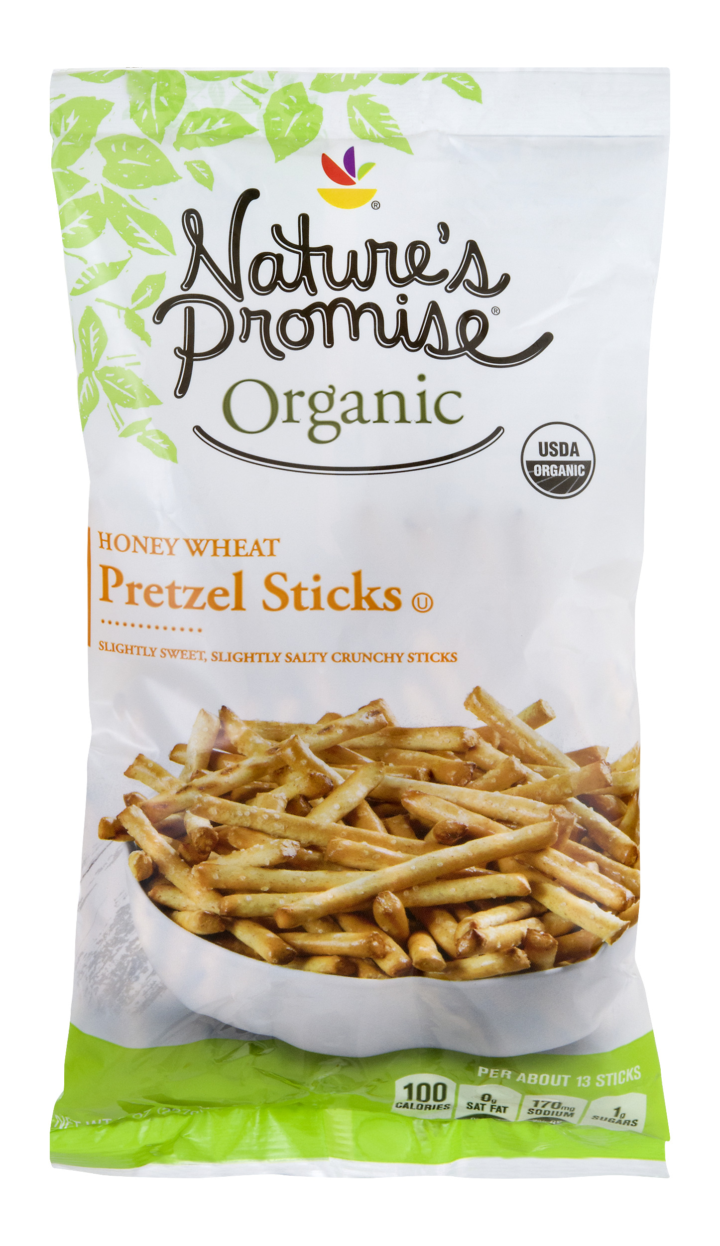 Nature's Promise Organic Pretzel Sticks Honey Wheat