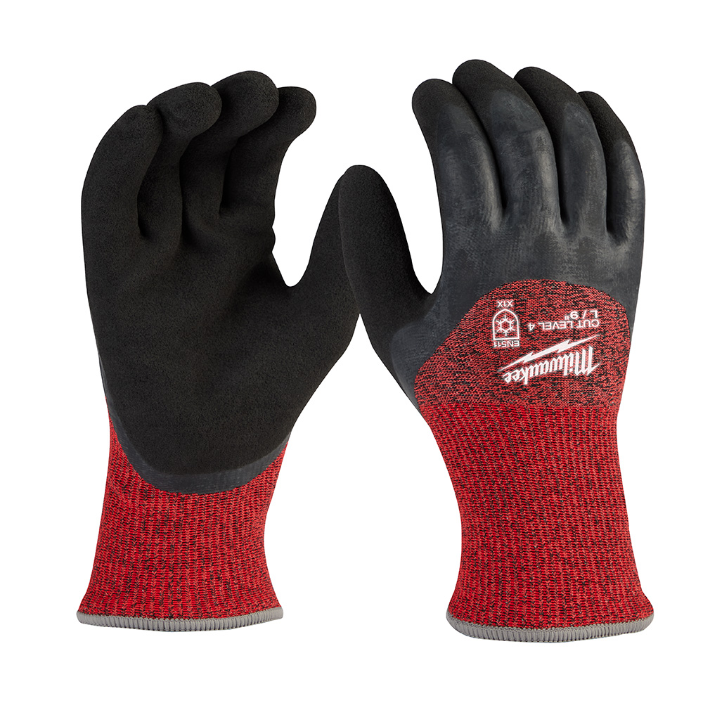 Coated Waterproof Winter Work Gloves - ANSI/ISEA 105-2016 Cut Level A5