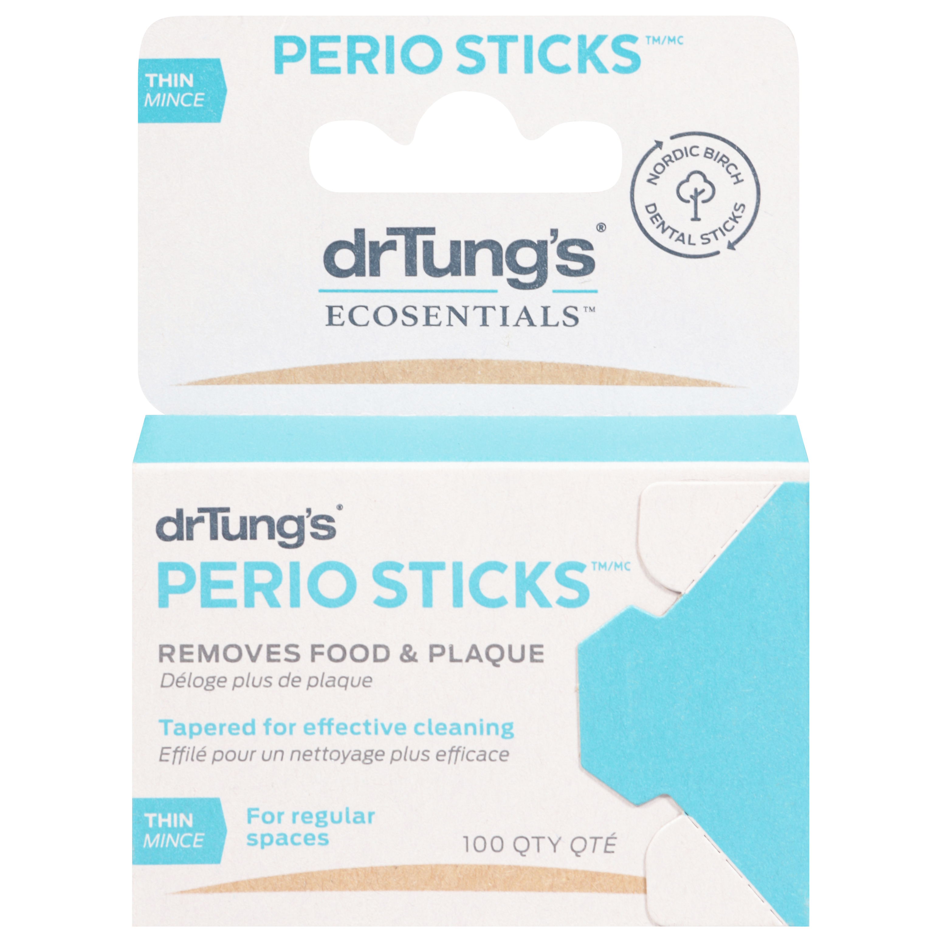 Dr Tung's Ecosentials Thin Perio Sticks