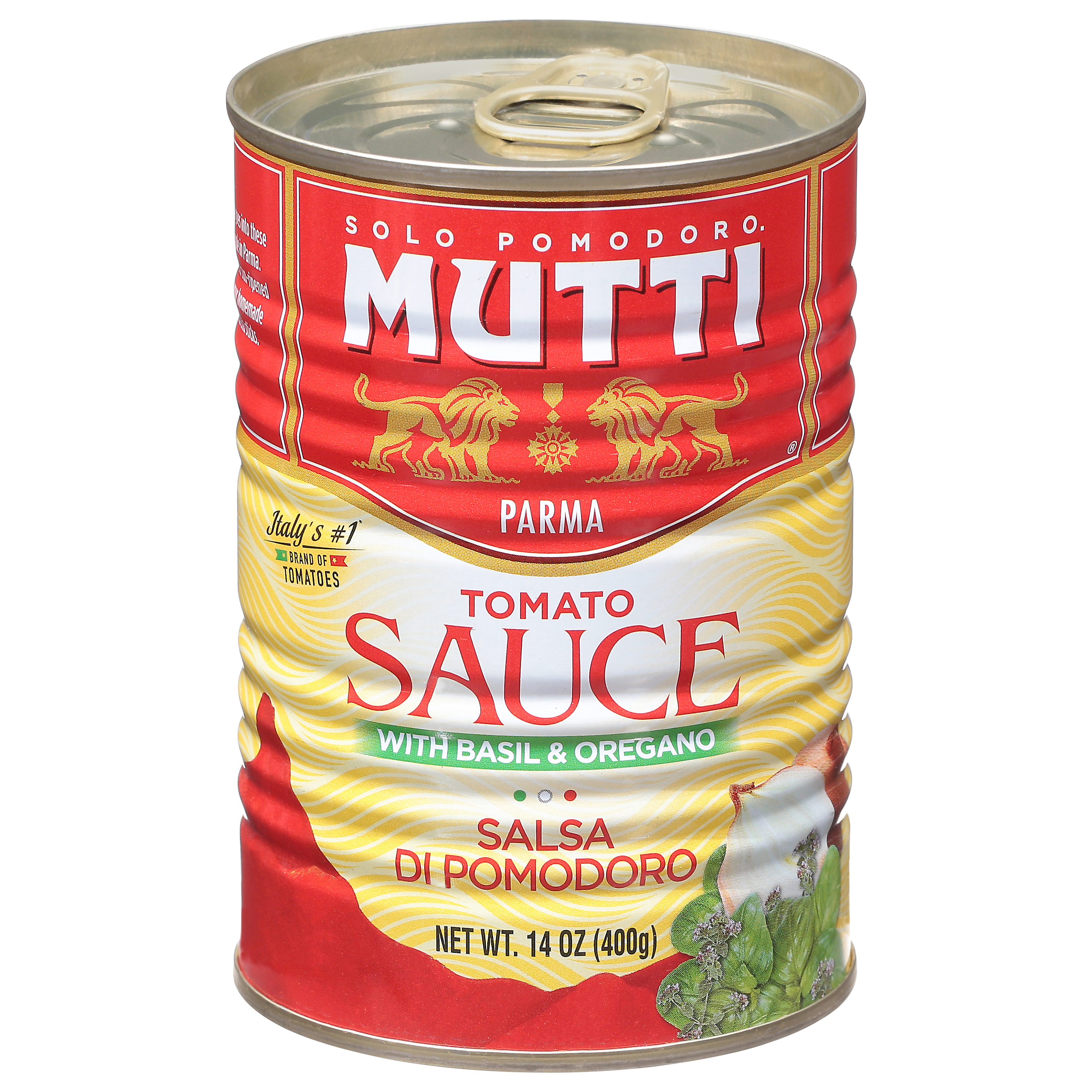Mutti Tomato Sauce With Basil & Oregano