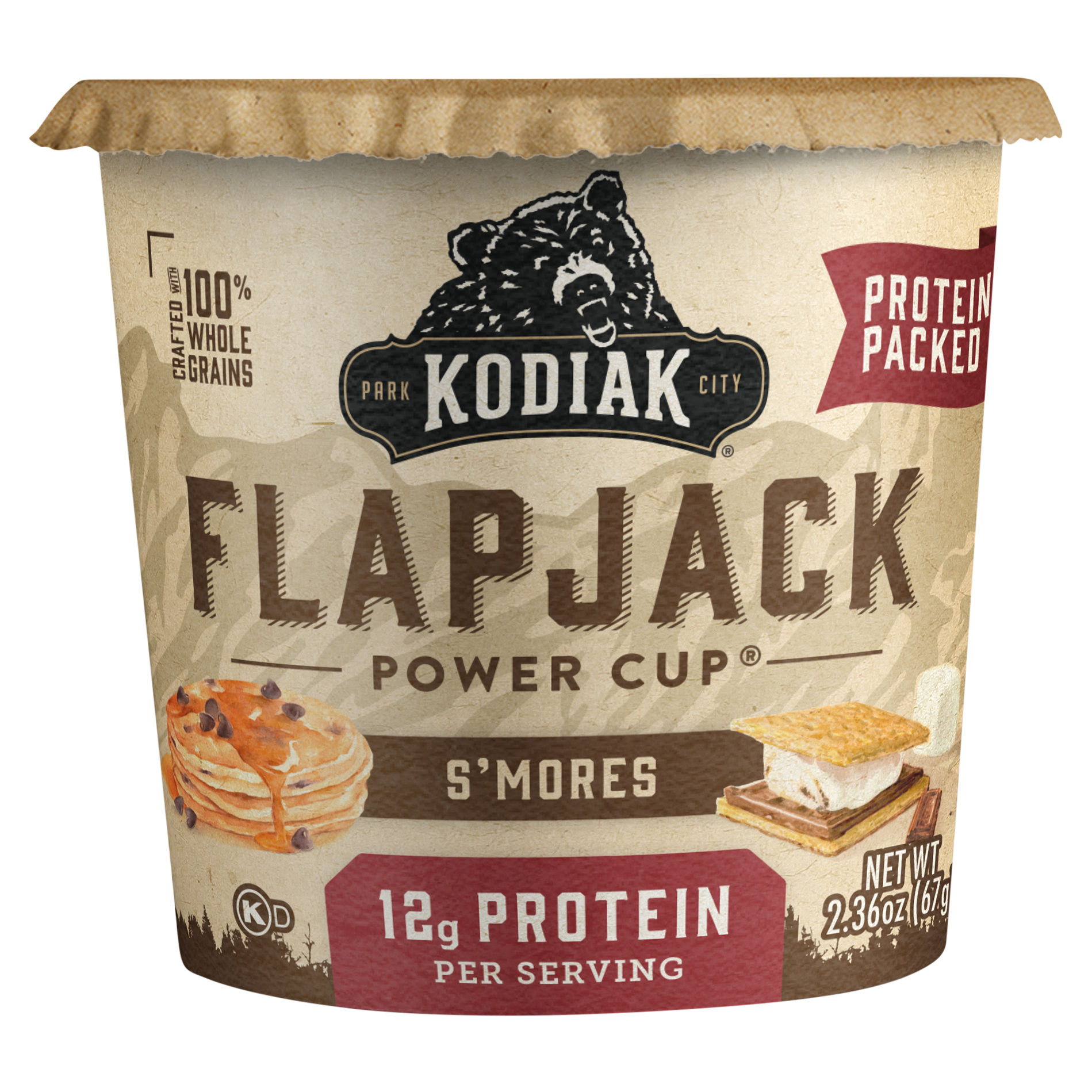 Flapjack Power Cup, S'mores,