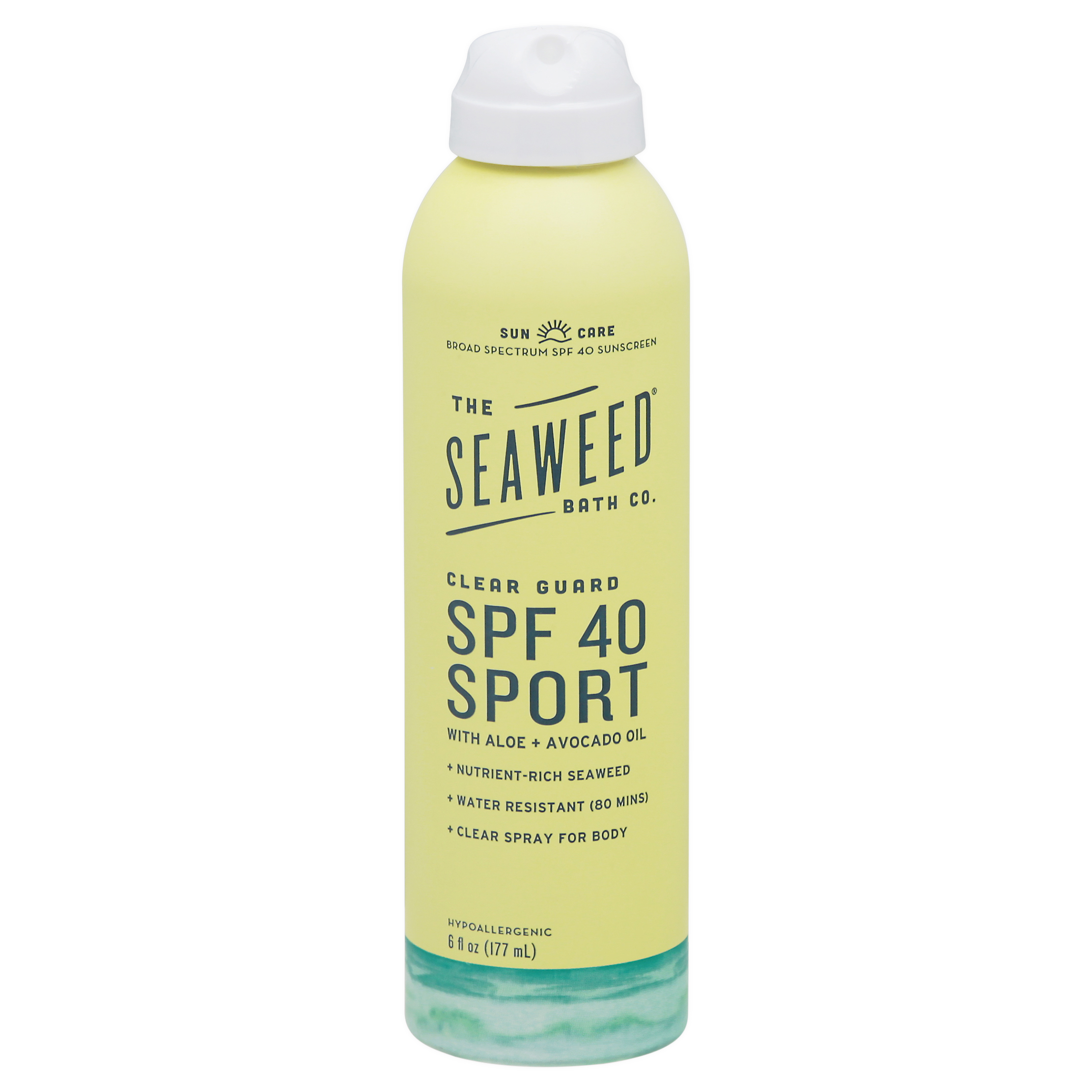 The Seaweed Bath Co. SPF 40 Sport With Aloe + Avocado Oil Sunscreen