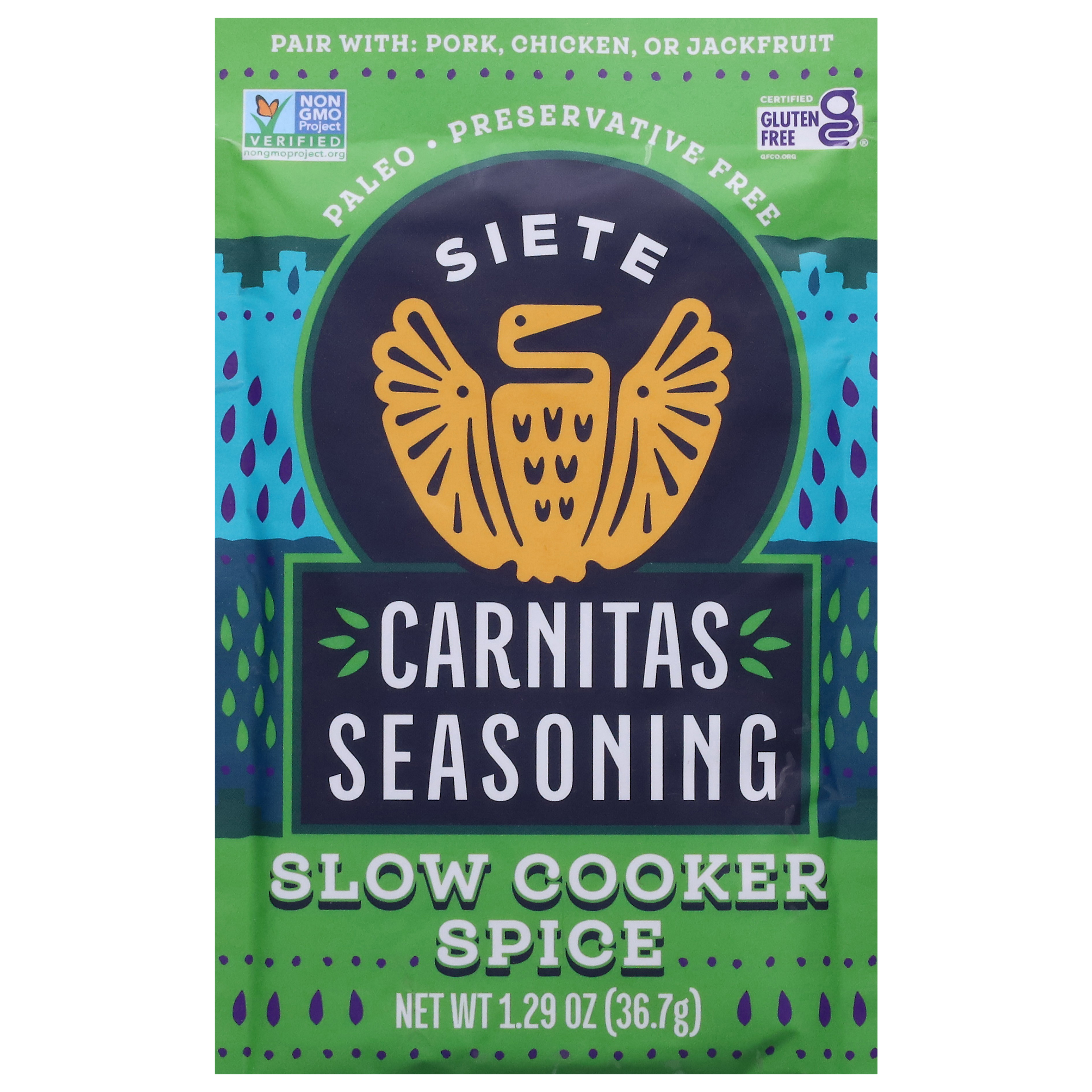 Siete Slow Cooker Spice Carnitas Seasoning