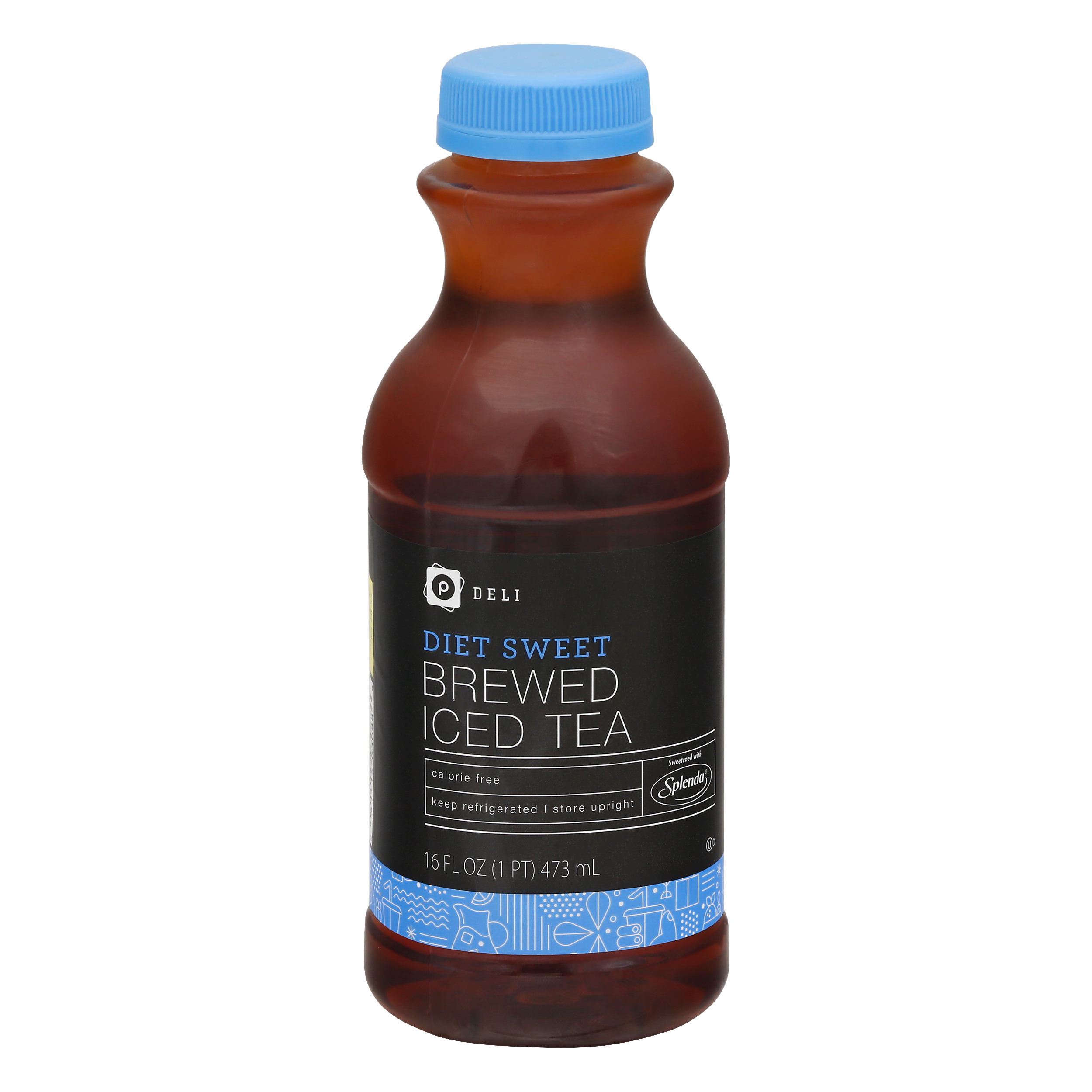 Publix Deli Brewed Diet Sweet Iced Tea 16.0 oz BOTTLE