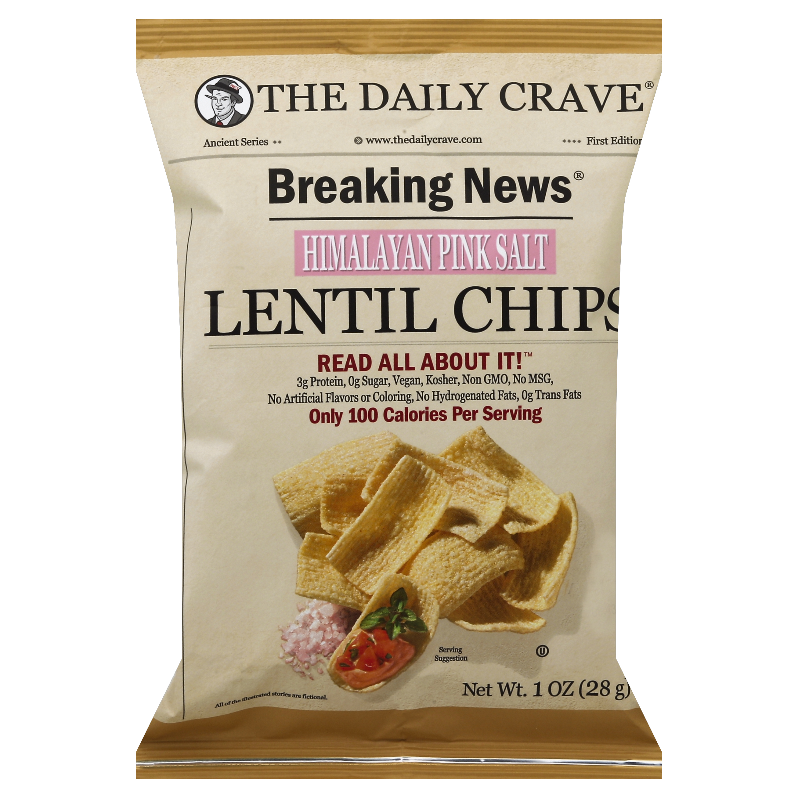 The Daily Crave Lentil Chips