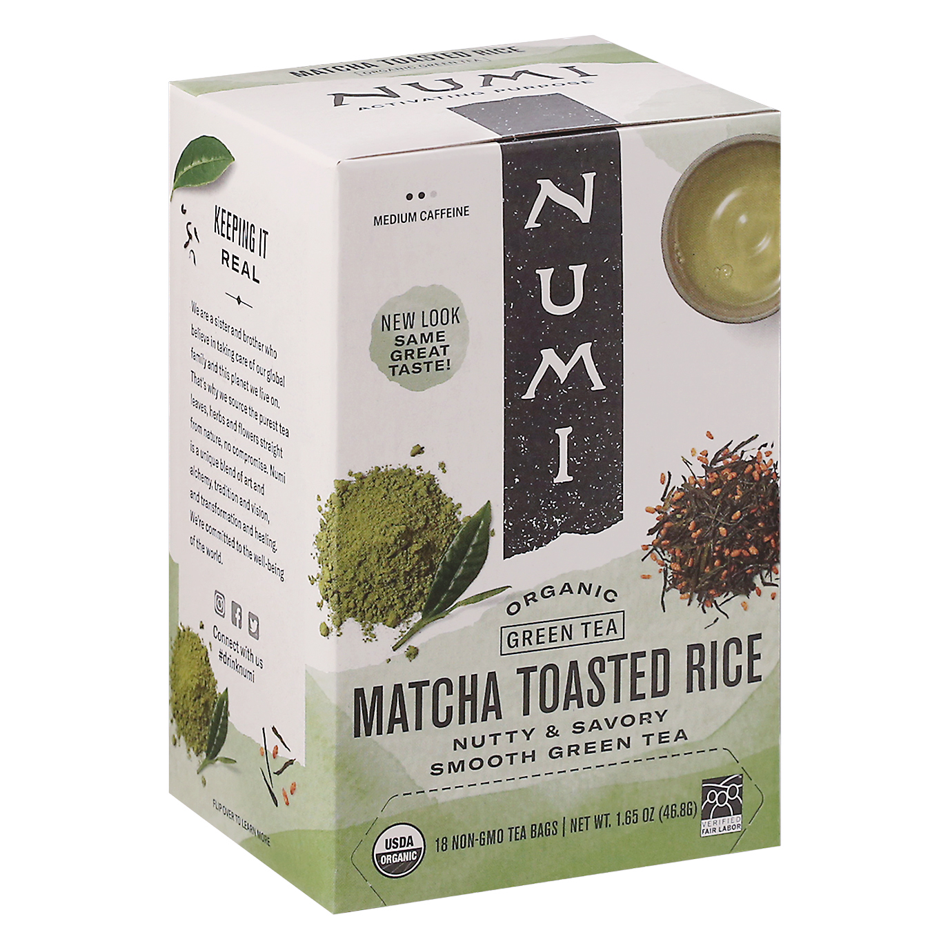 Numi Organic Matcha Toasted Rice Green Tea