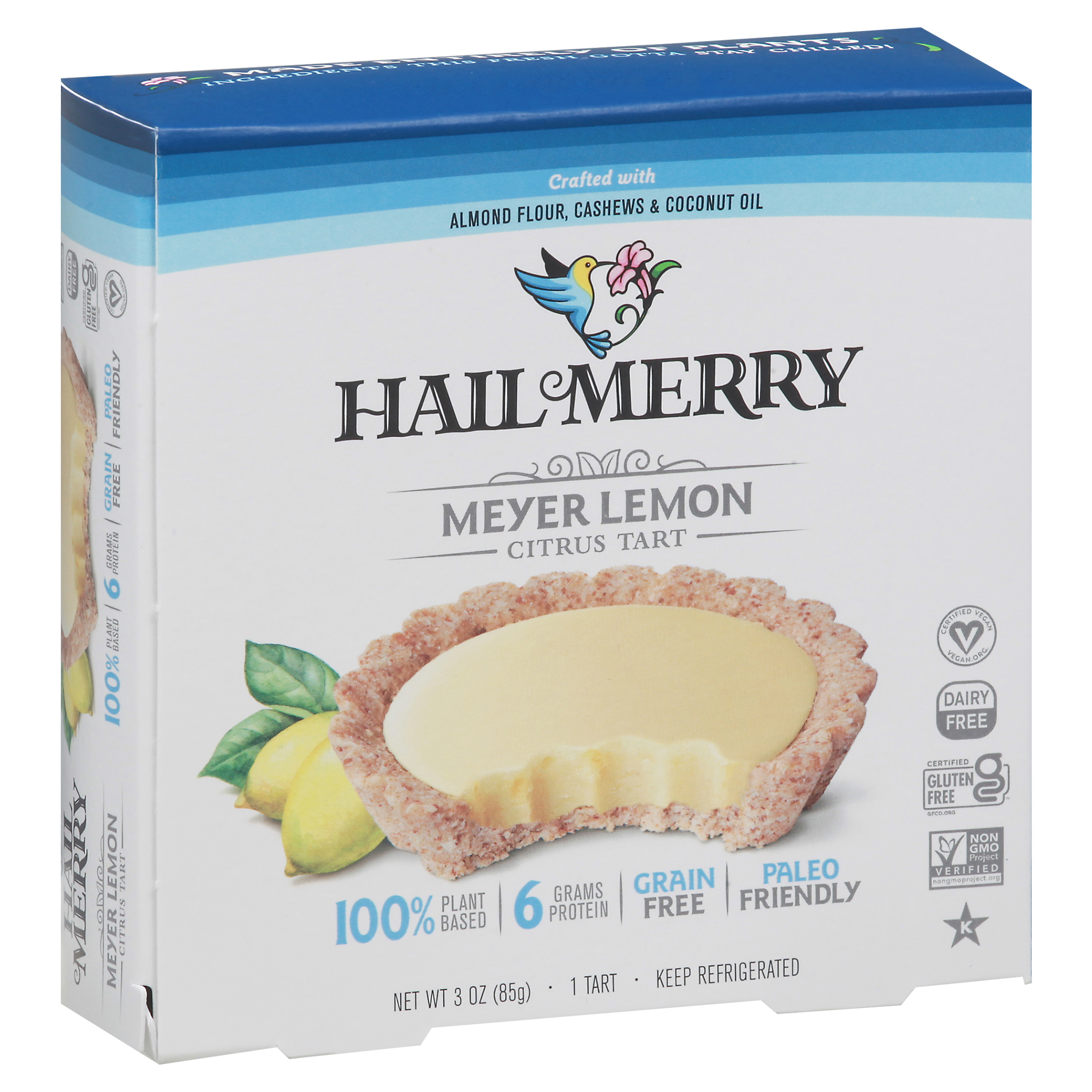 Hail Merry Meyer Lemon Citrus Tart