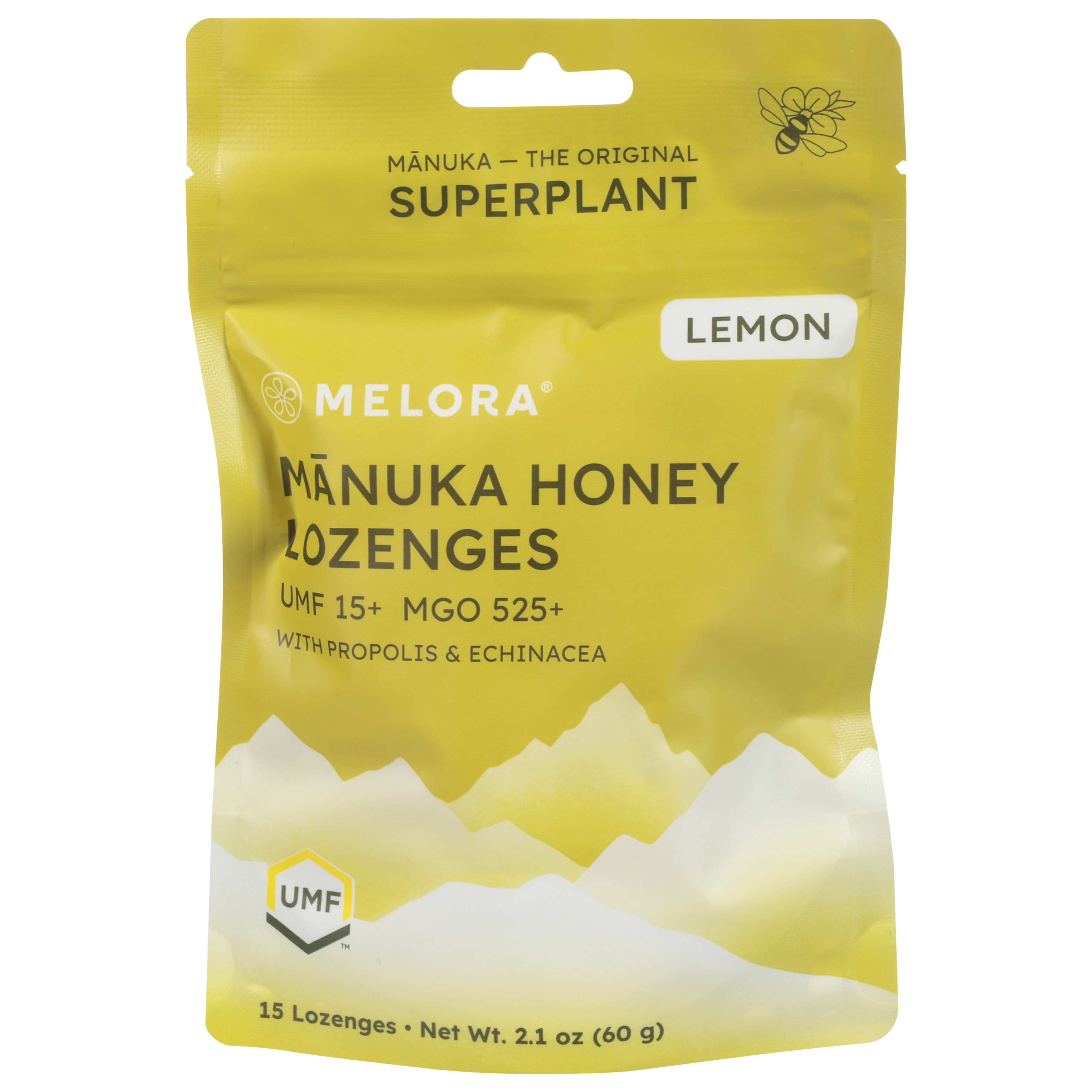 Melora Manuka Honey Lemon Lozenges