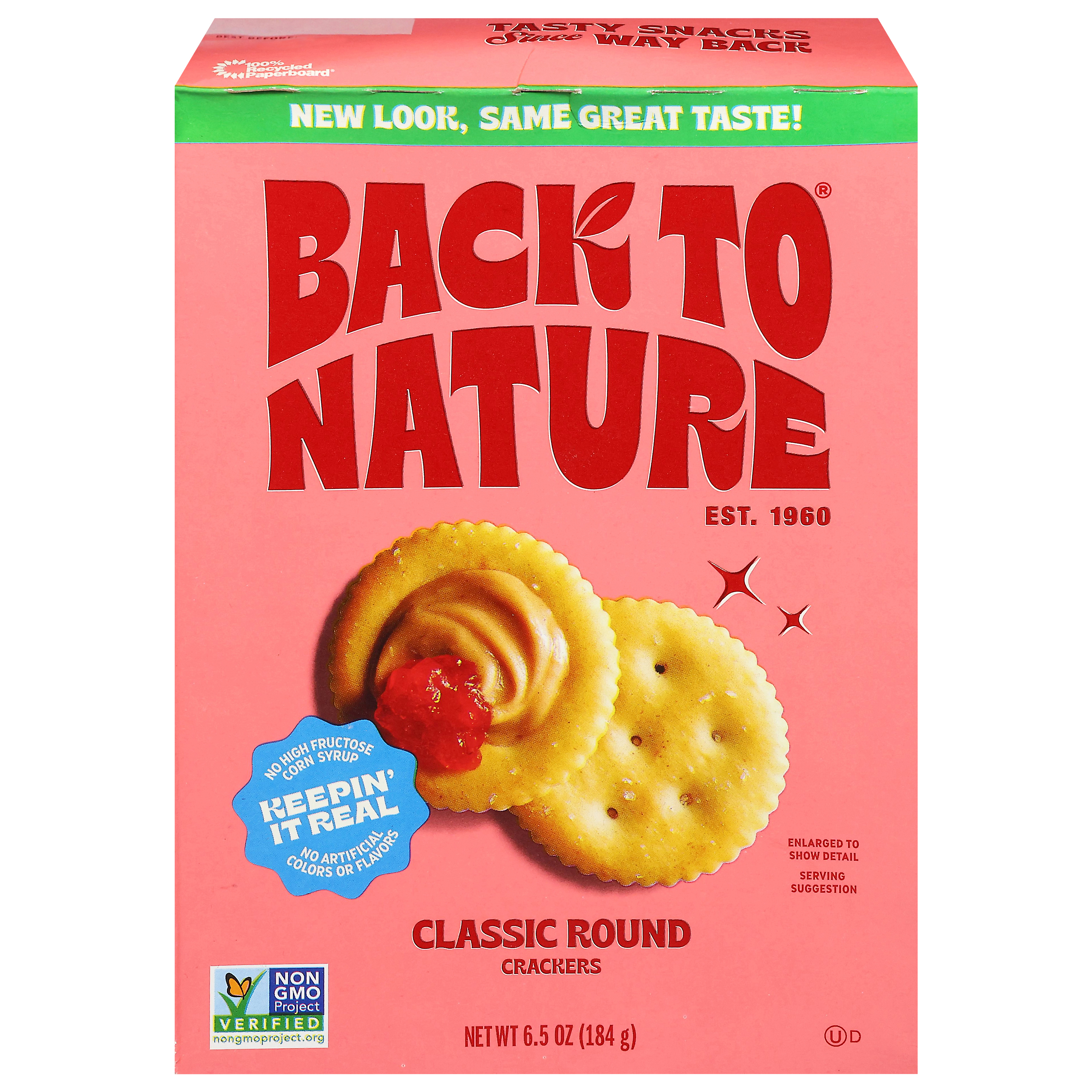 Back to Nature Classic Round Crackers