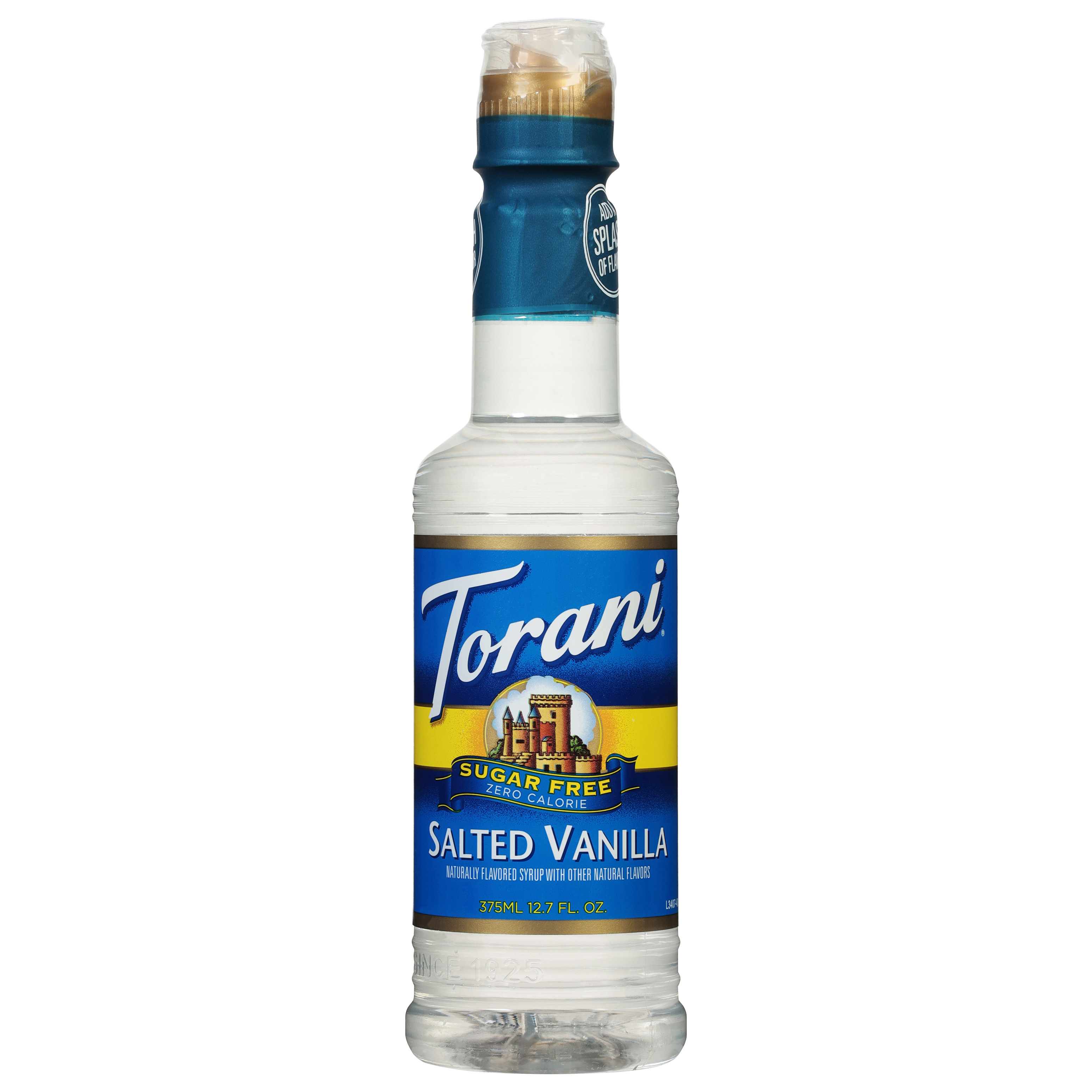 Torani Sugar Free Zero Calorie Salted Vanilla Syrup