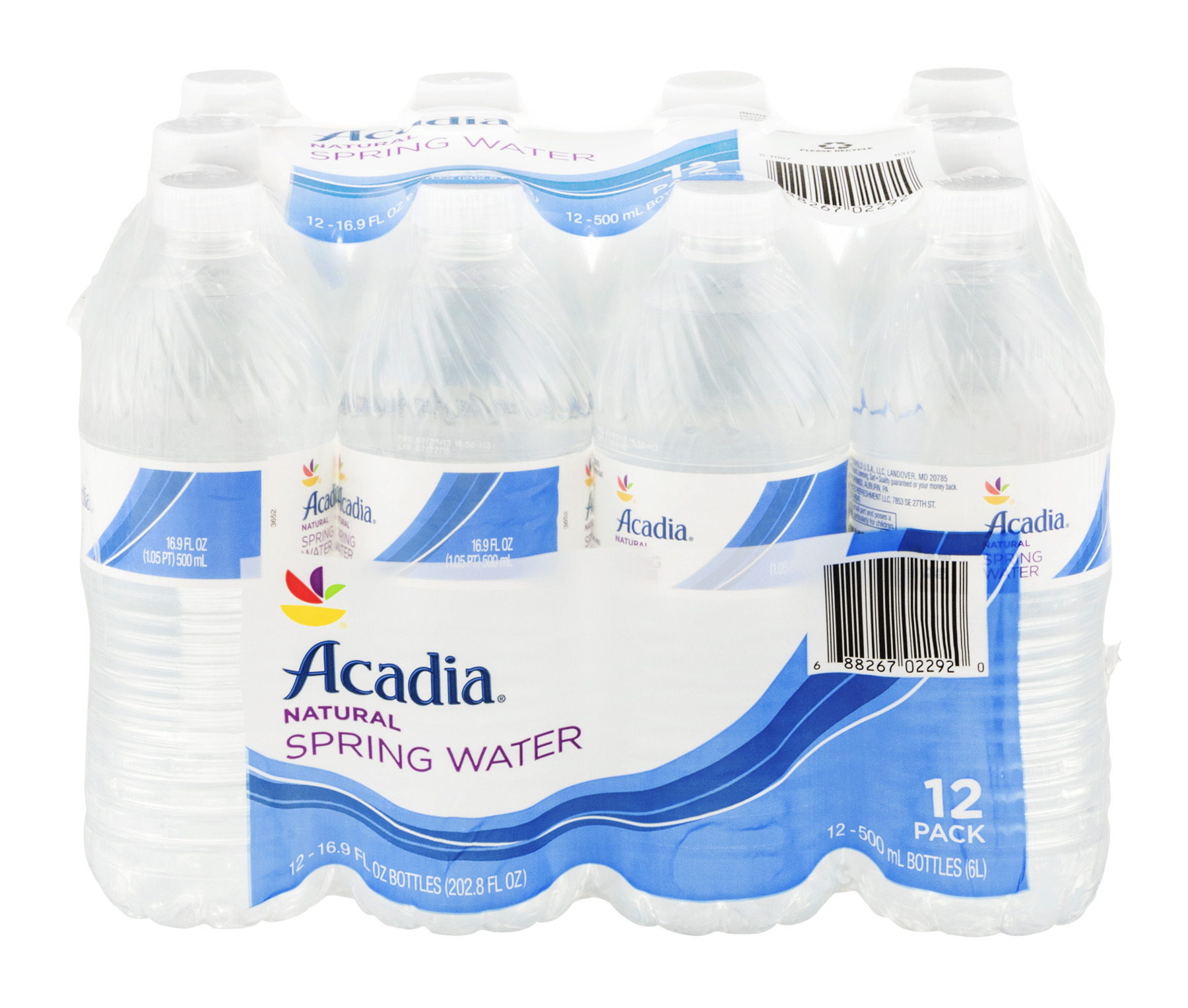 Acadia Natural Spring Water 12 CT
