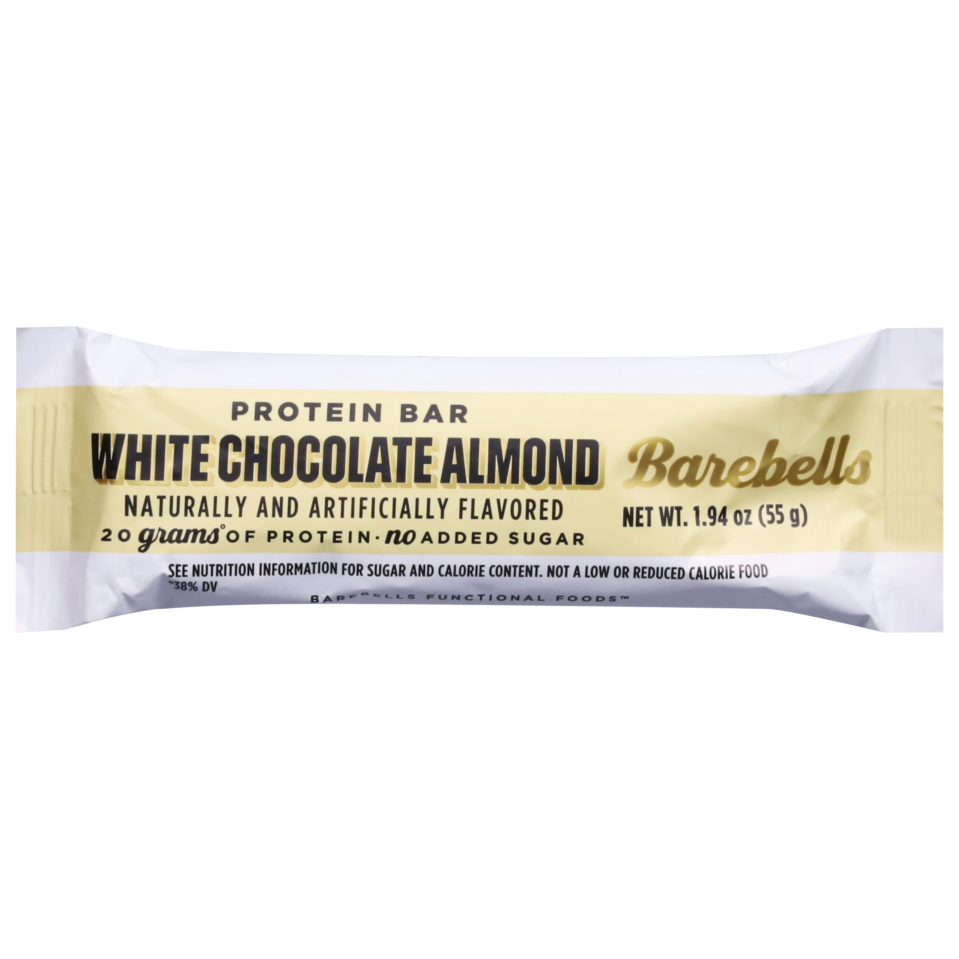 Barebells White Chocolate Almond Protein Bar