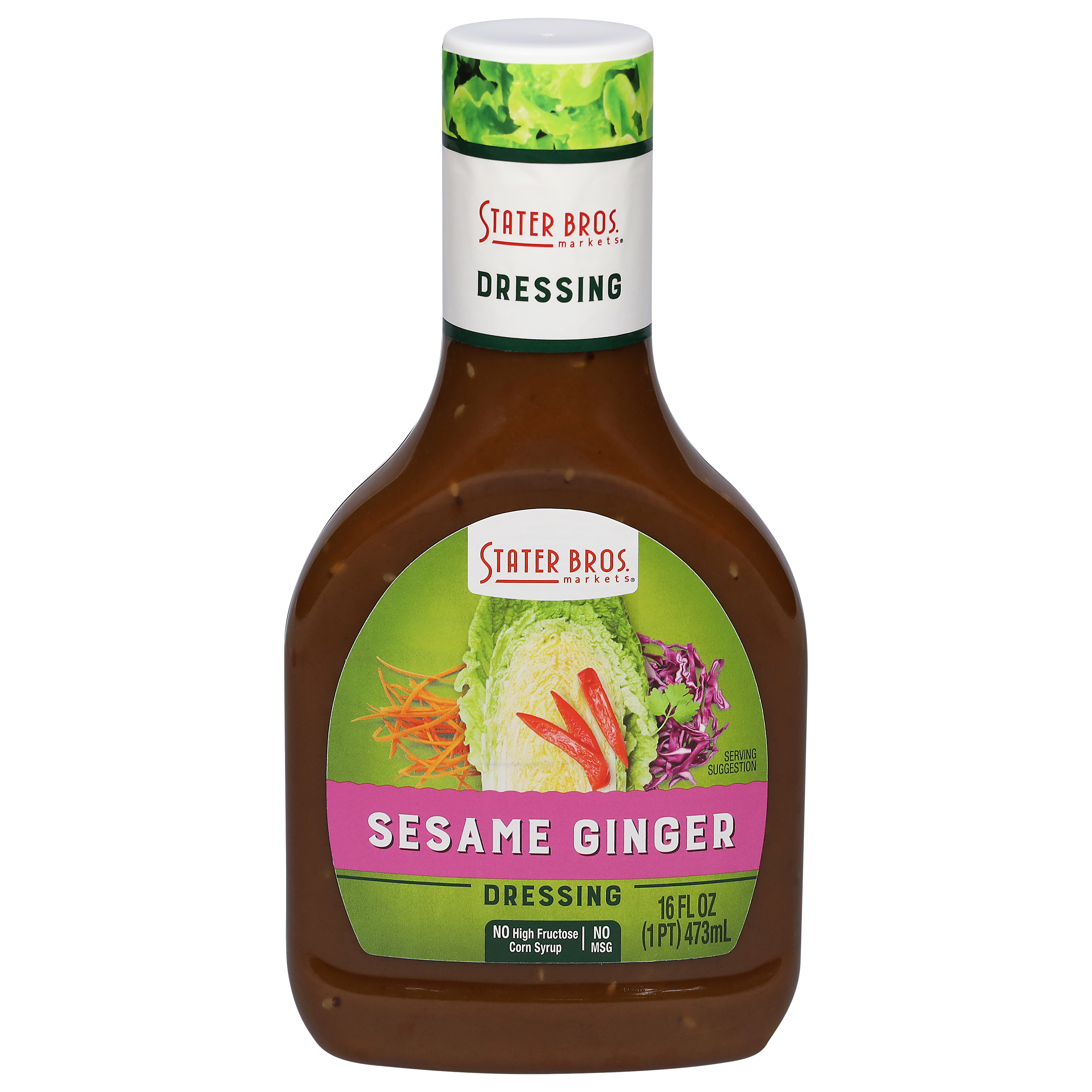 Stater Bros. Markets Sesame Ginger Dressing 16 fl oz