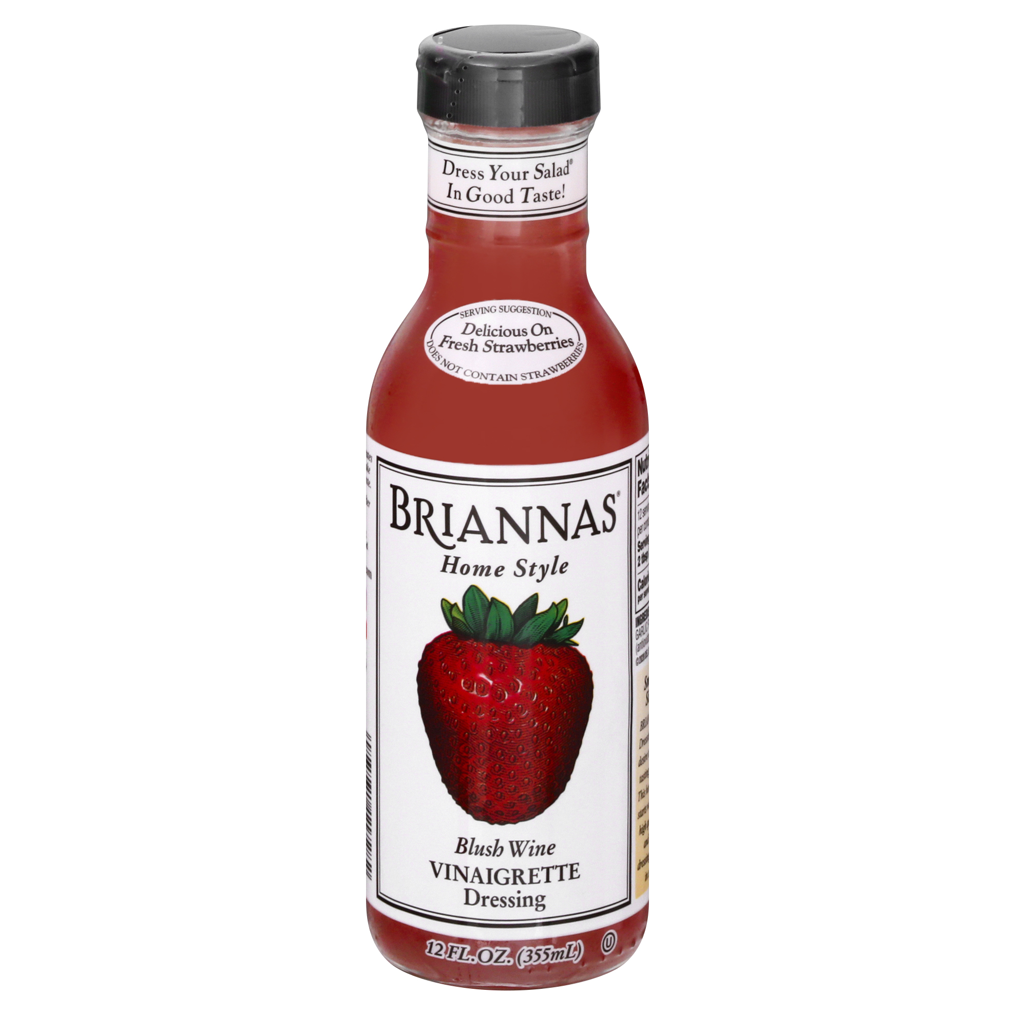 Briannas Vinaigrette Home Style Blush Wine Dressing
