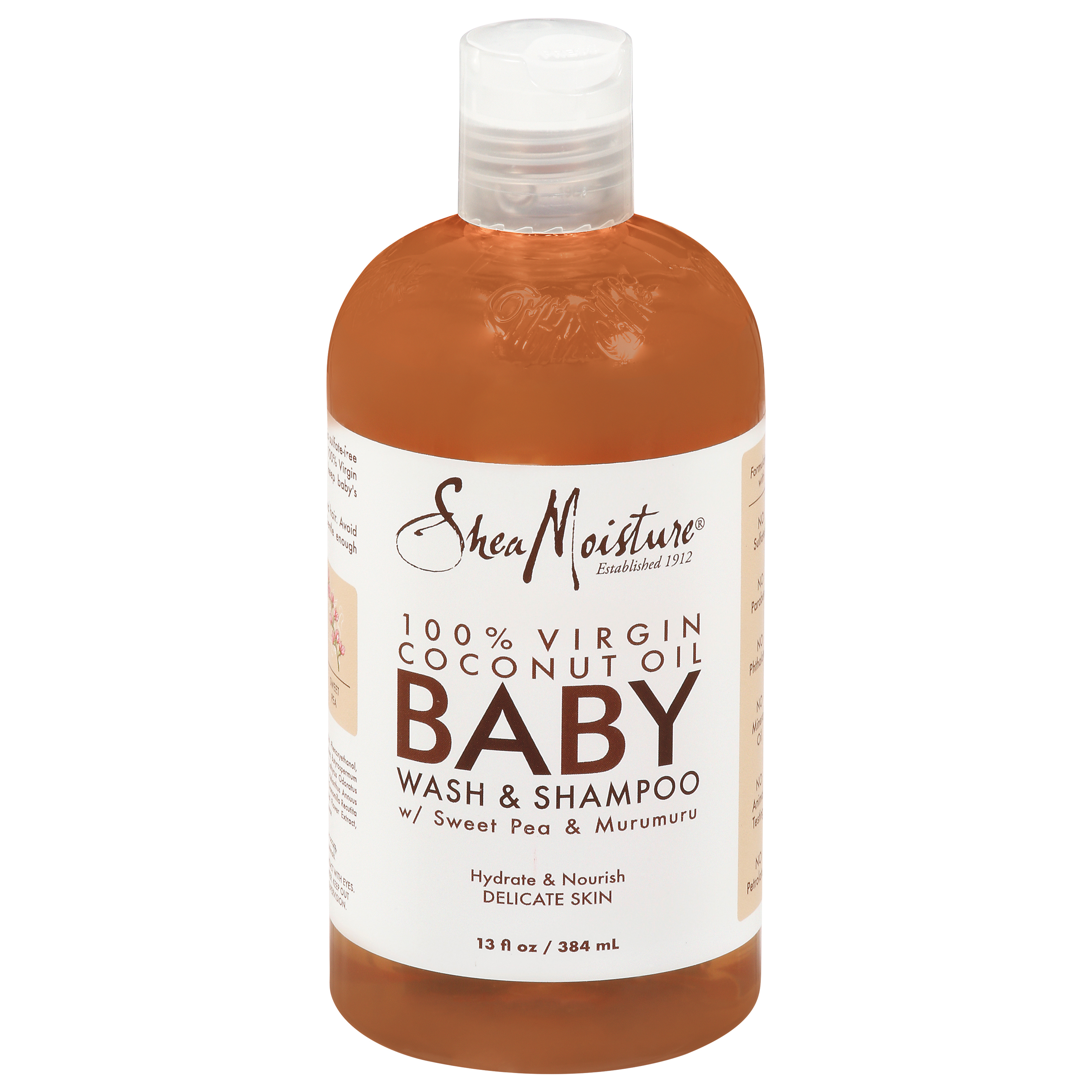Shea Moisture Baby w/ Sweet Pea & Murumuru Wash & Shampoo
