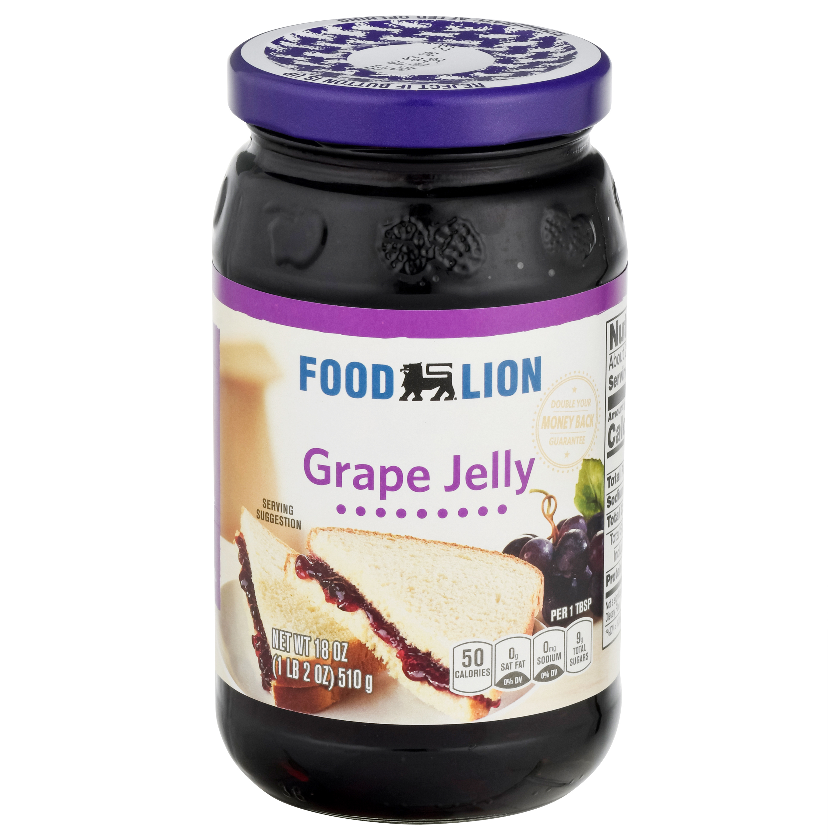 Food Lion Grape Jelly 18 oz