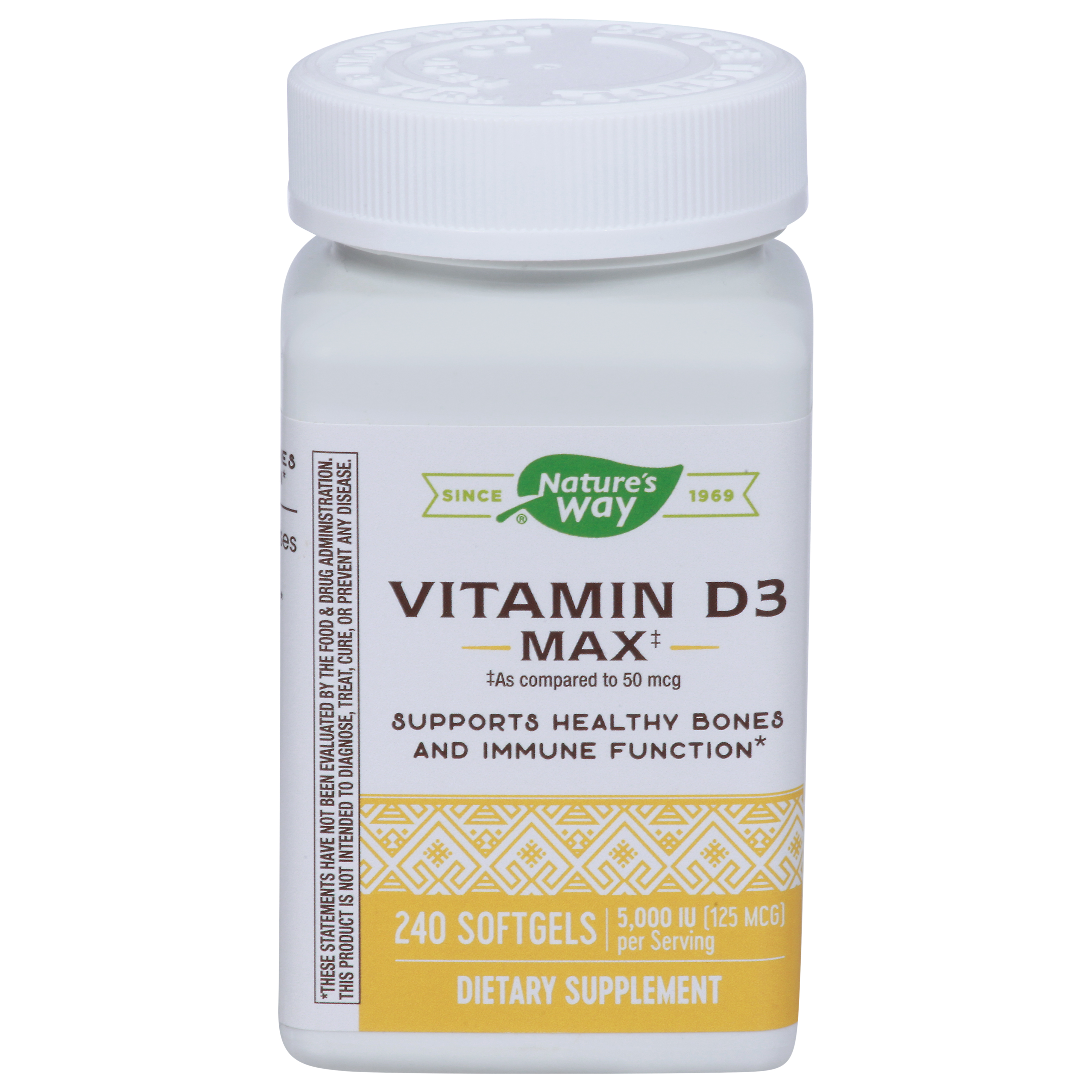 Nature's Way Max Vitamin D3 240 Softgels