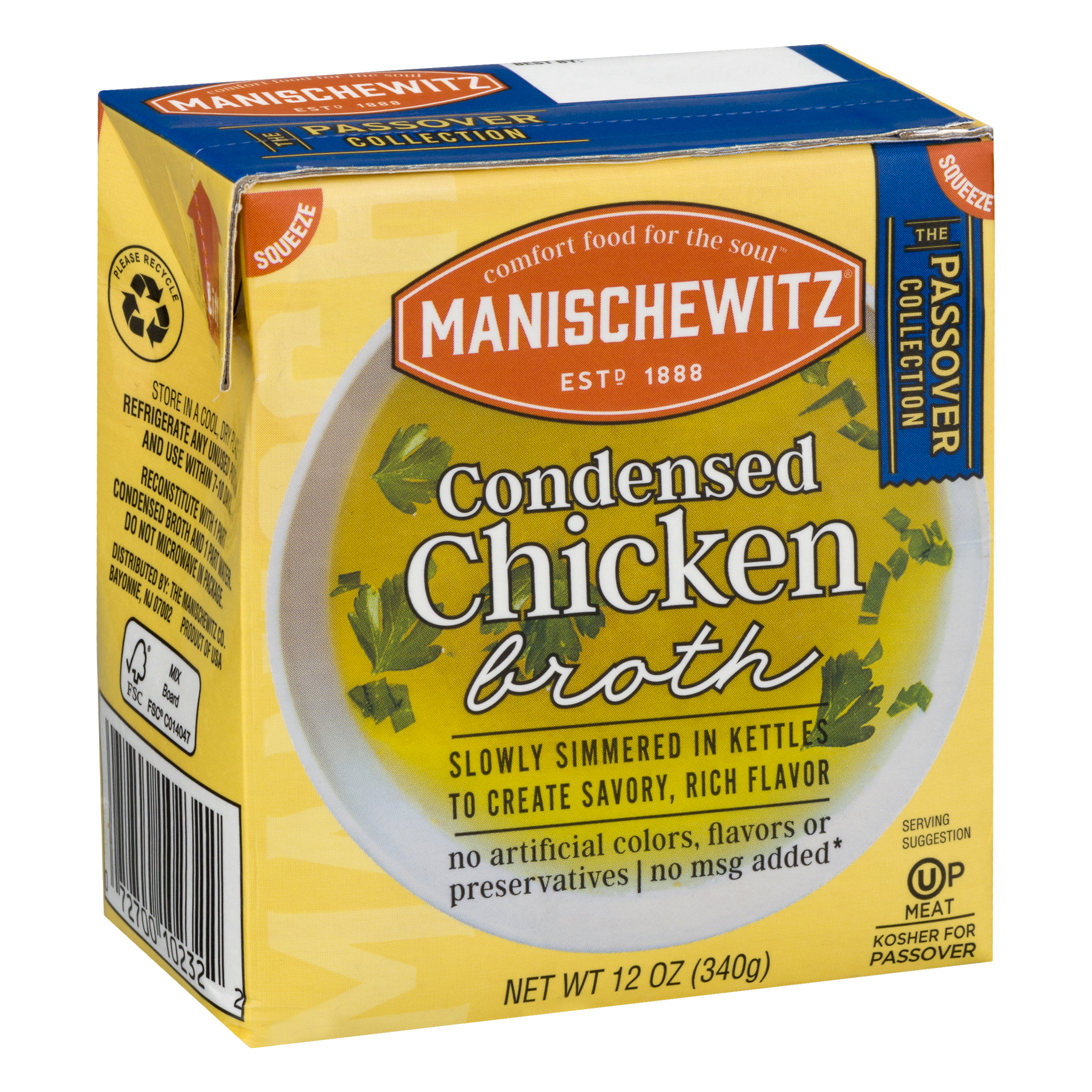Manischewitz Condensed Chicken Broth