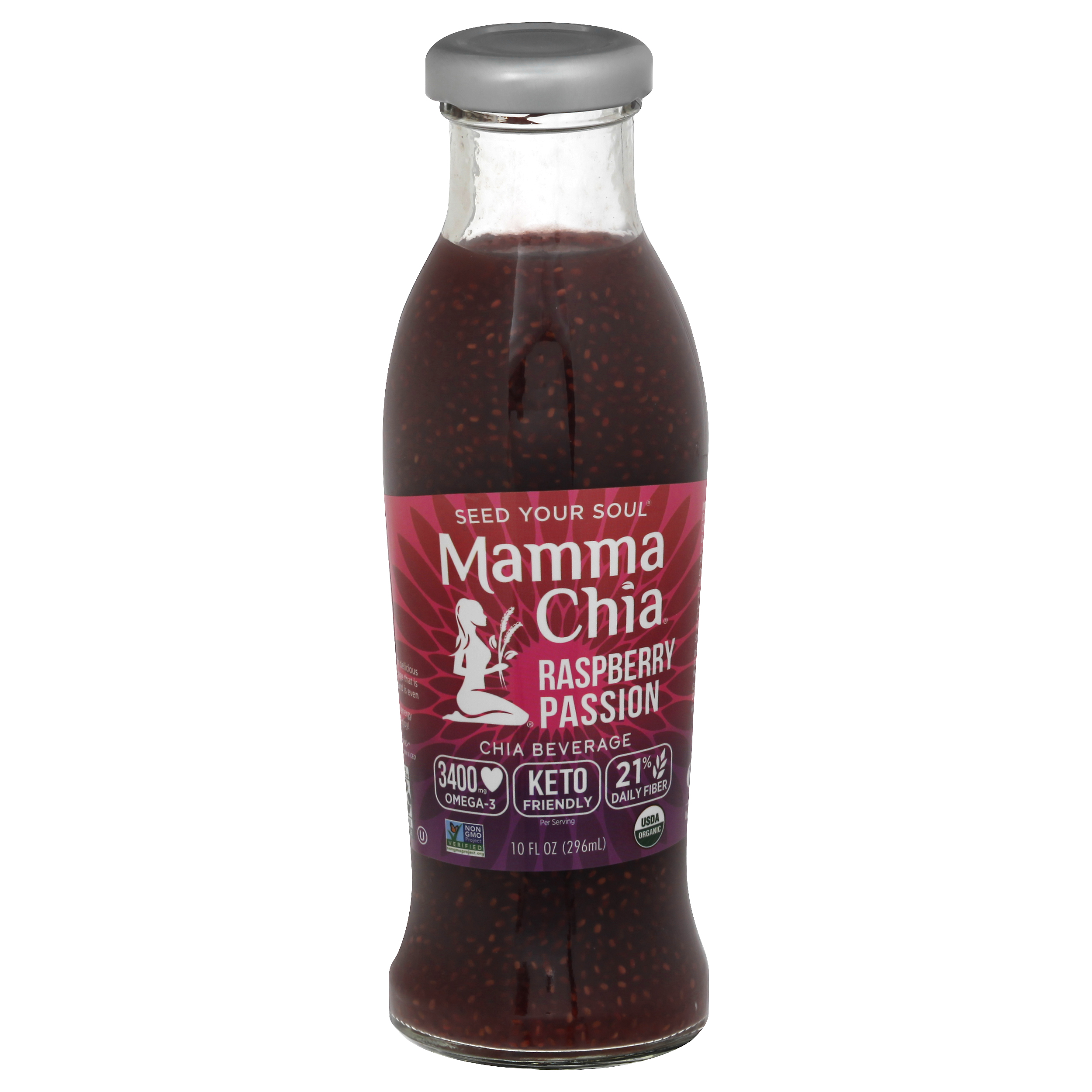 Mamma Chia Organic Raspberry Passion Chia Beverage