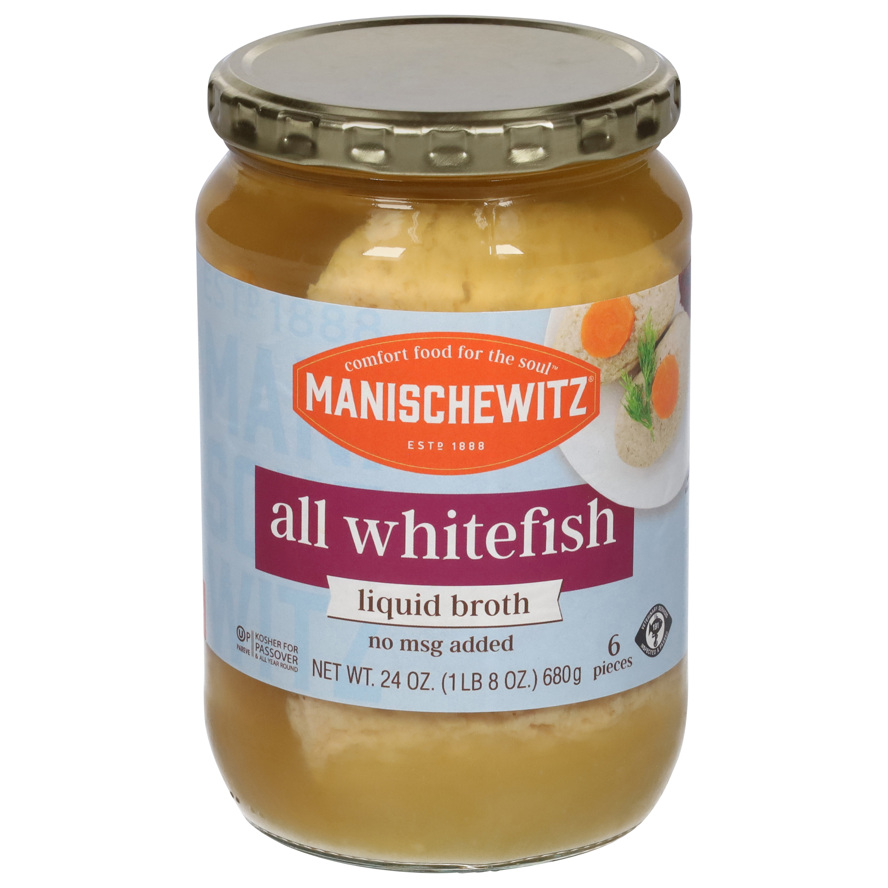 Manischewitz Liquid Broth All Whitefish