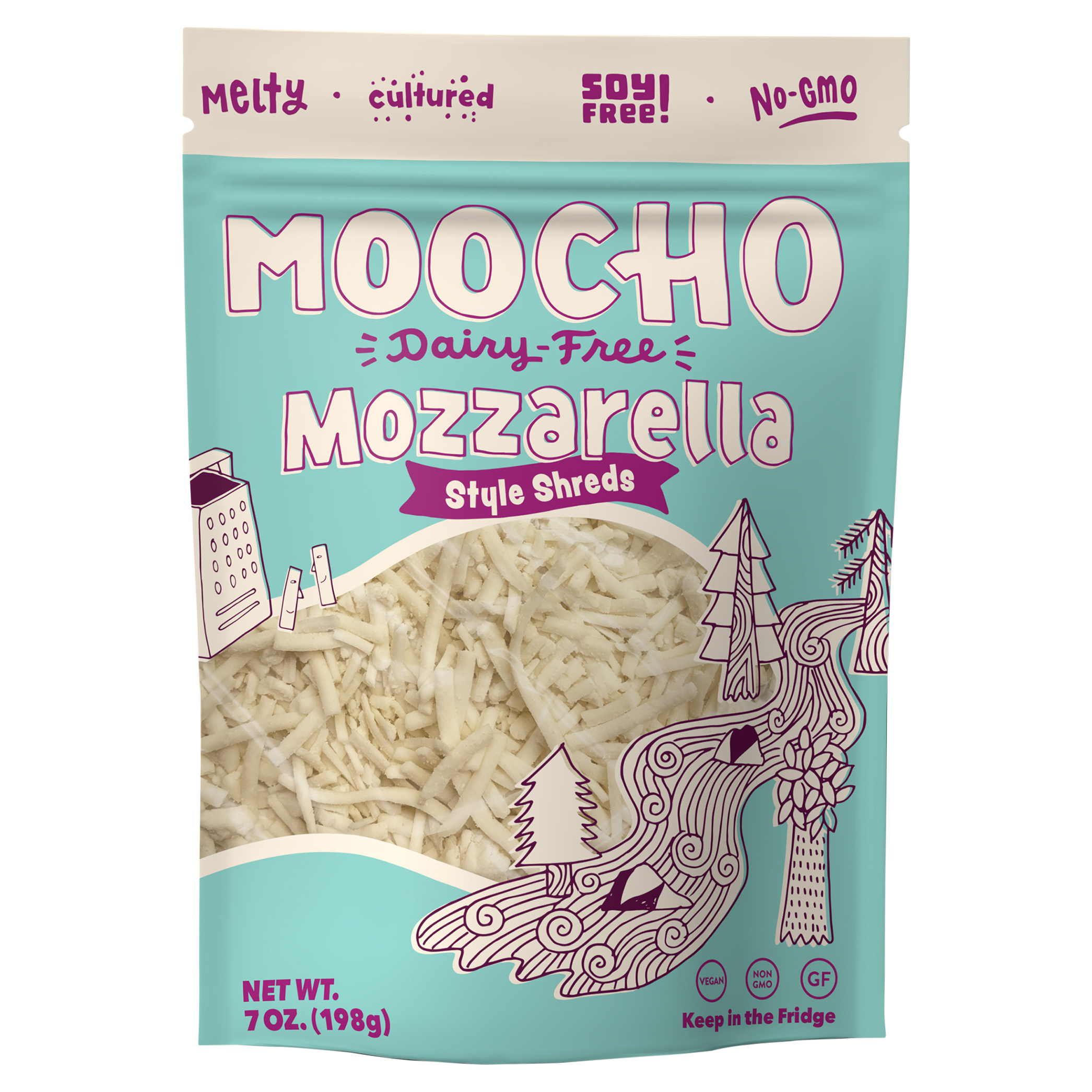 Moocho Mozzarella Shreds